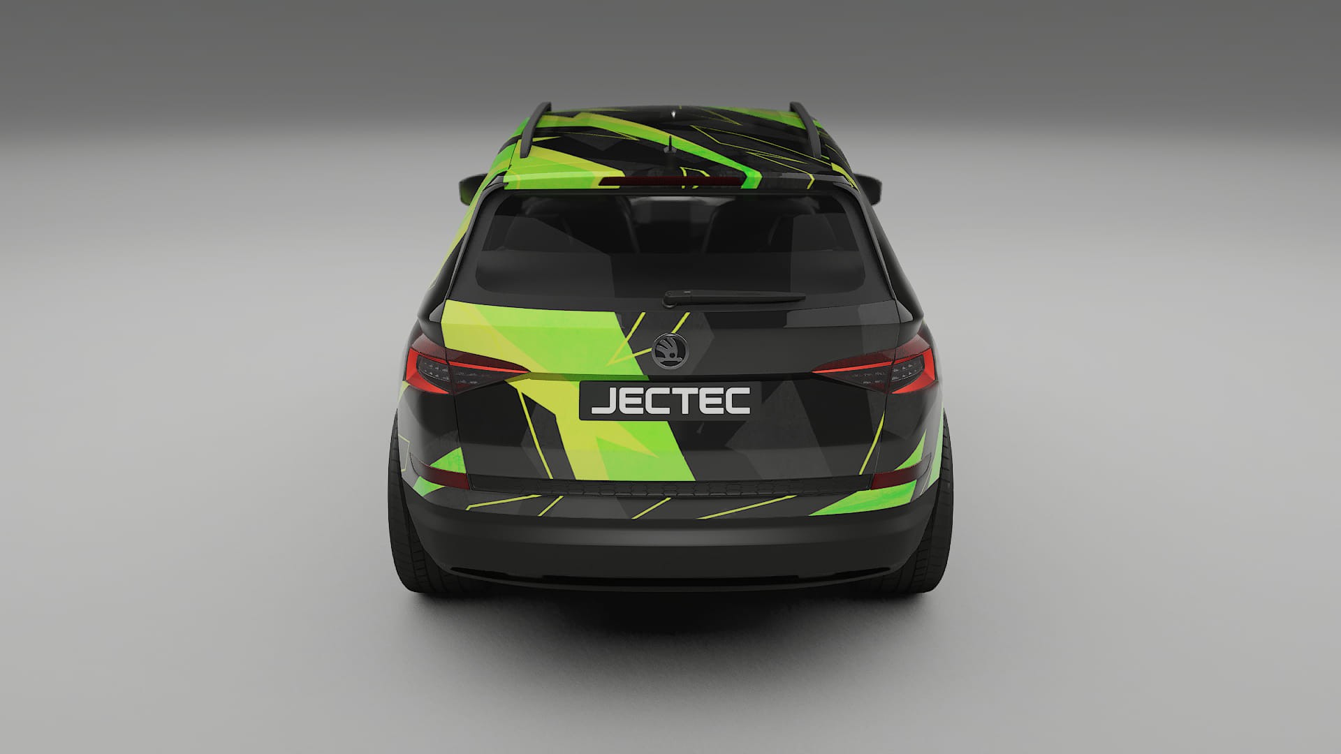 Škoda Kodiaq NS7 NINJA TURTLES – Designový Wrap PPF Fólie na auto - tisknutelný polyuretan