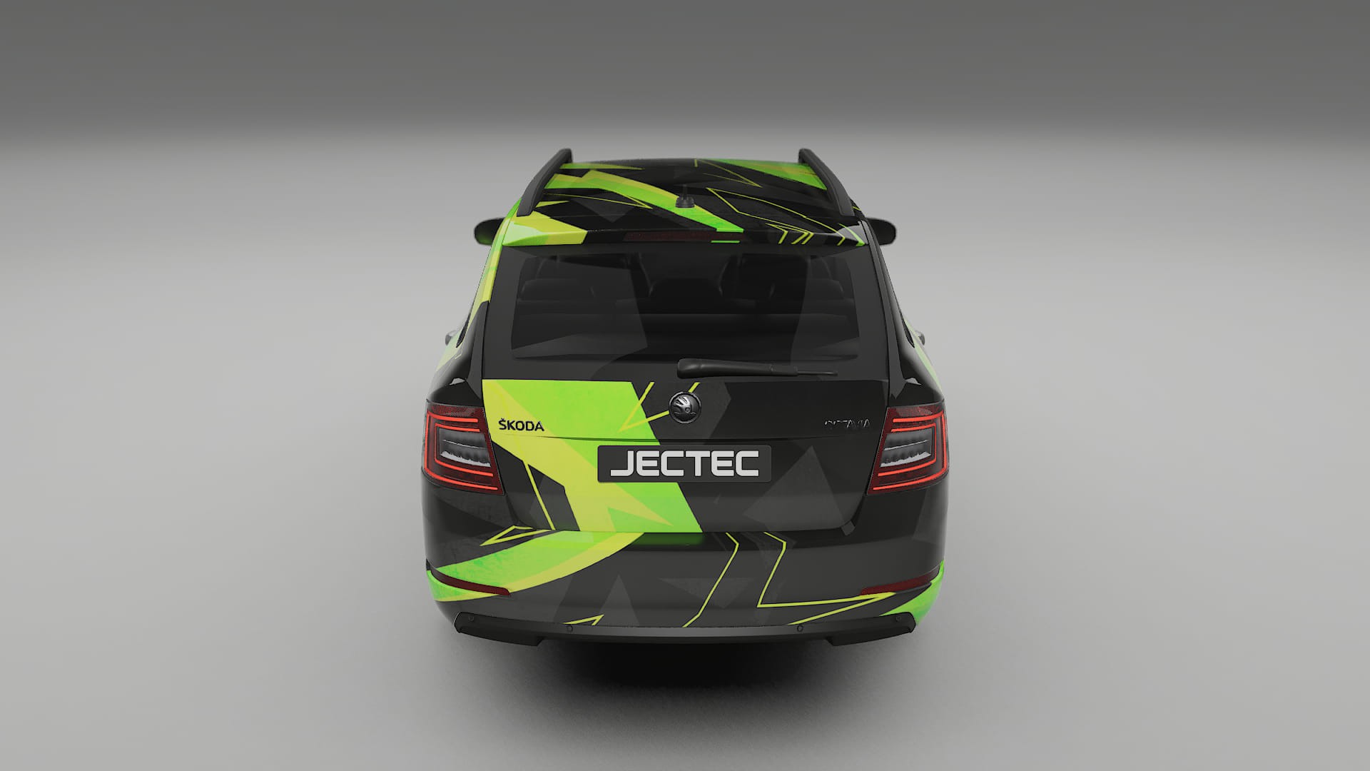 Škoda Octavia combi 5E NINJA TURTLES – Designový Wrap PPF Fólie na auto - tisknutelný polyuretan