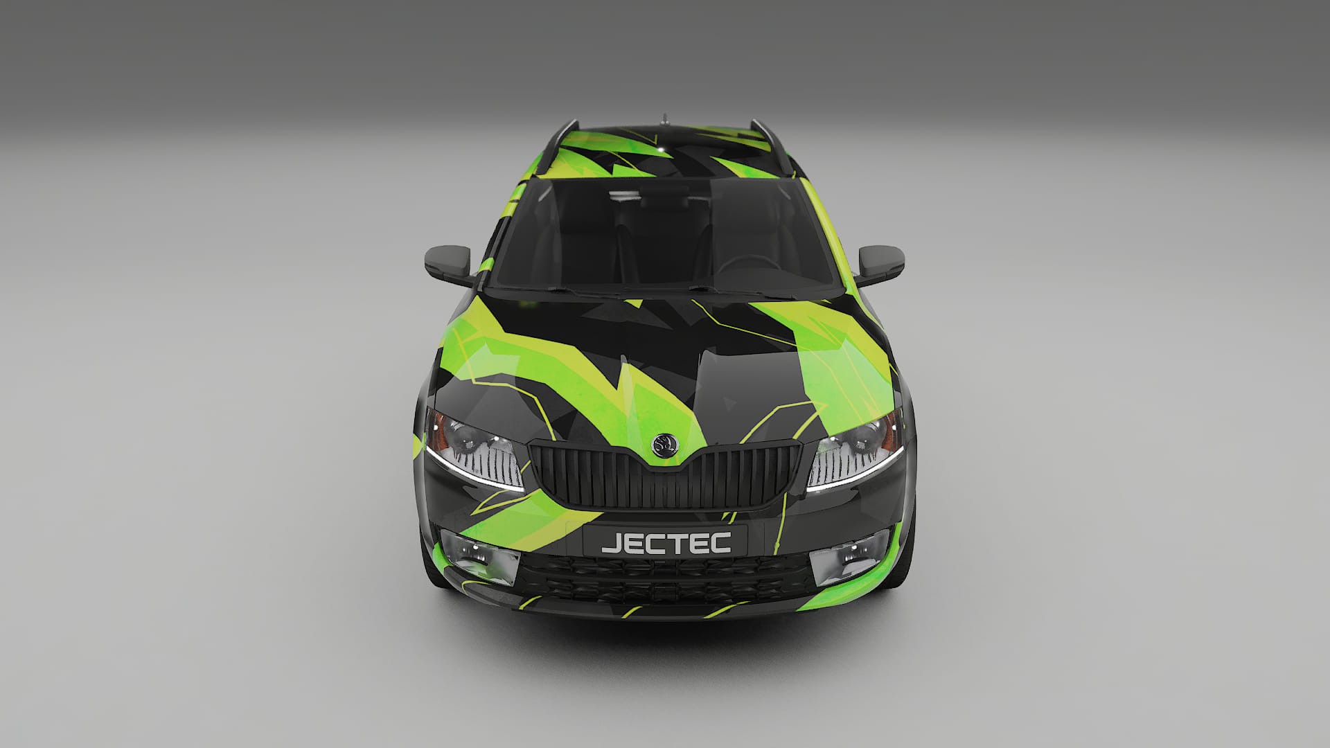 Škoda Octavia combi 5E NINJA TURTLES – Designový Wrap PPF Fólie na auto - tisknutelný polyuretan