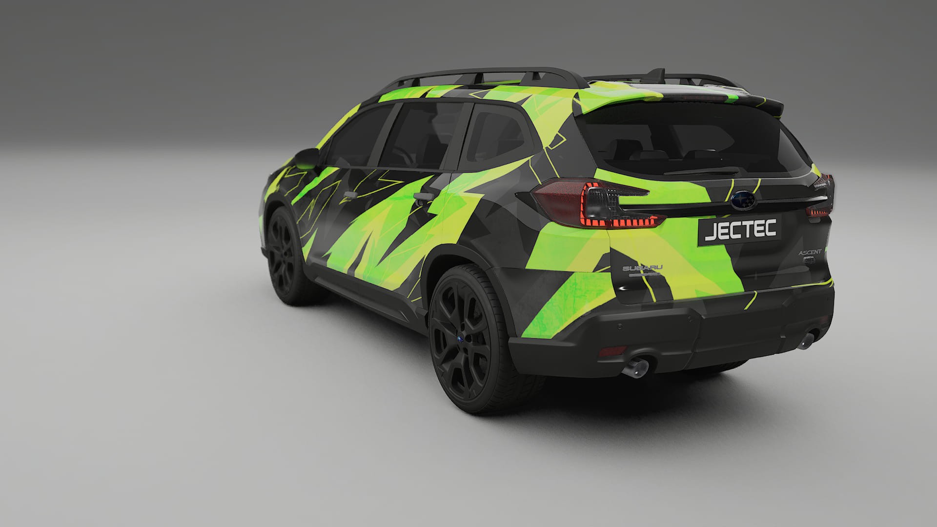 Subaru Ascent BT facelift NINJA TURTLES – Designový Wrap PPF Fólie na auto - tisknutelný polyuretan