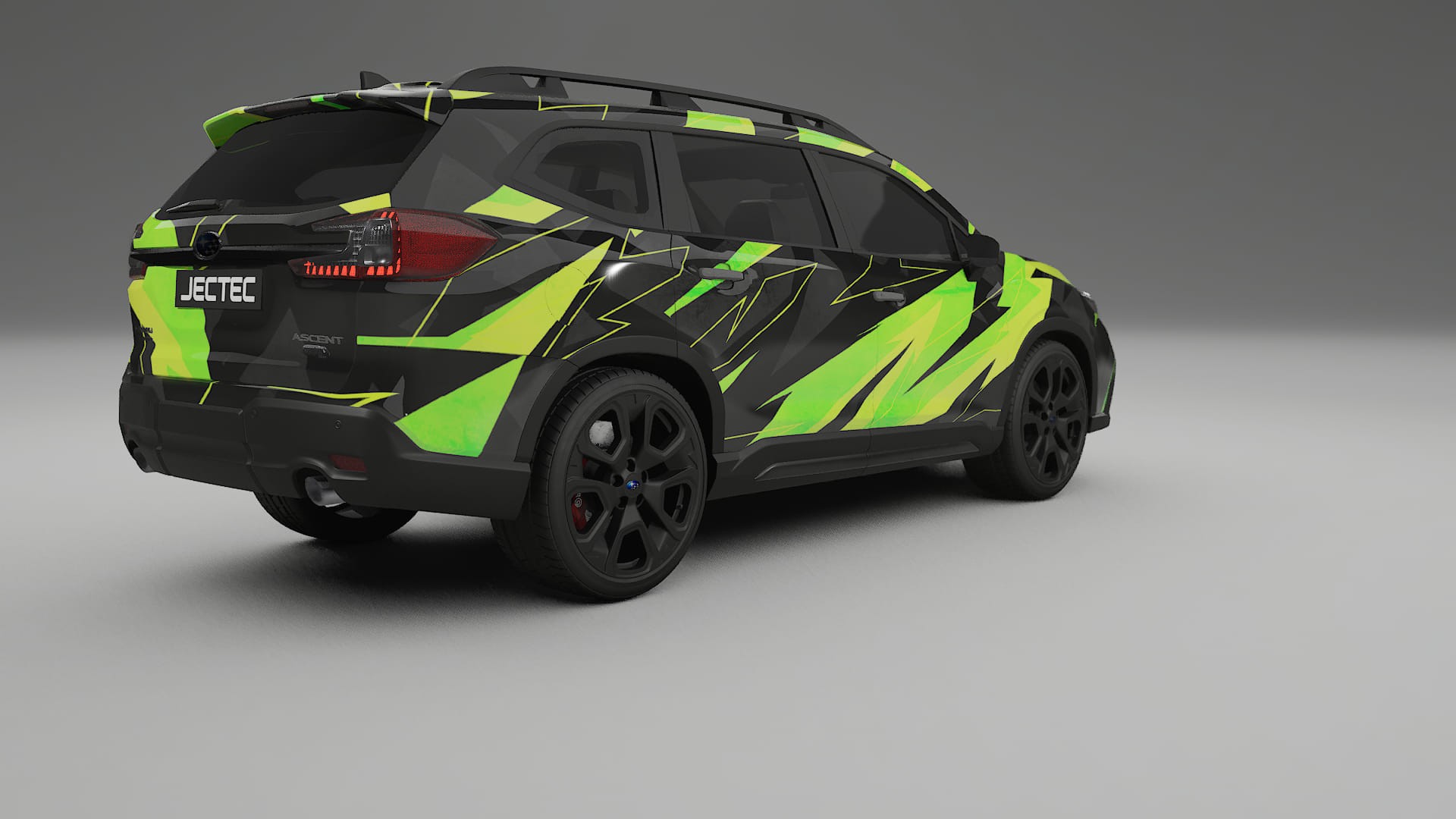 Subaru Ascent BT facelift NINJA TURTLES – Designový Wrap PPF Fólie na auto - tisknutelný polyuretan