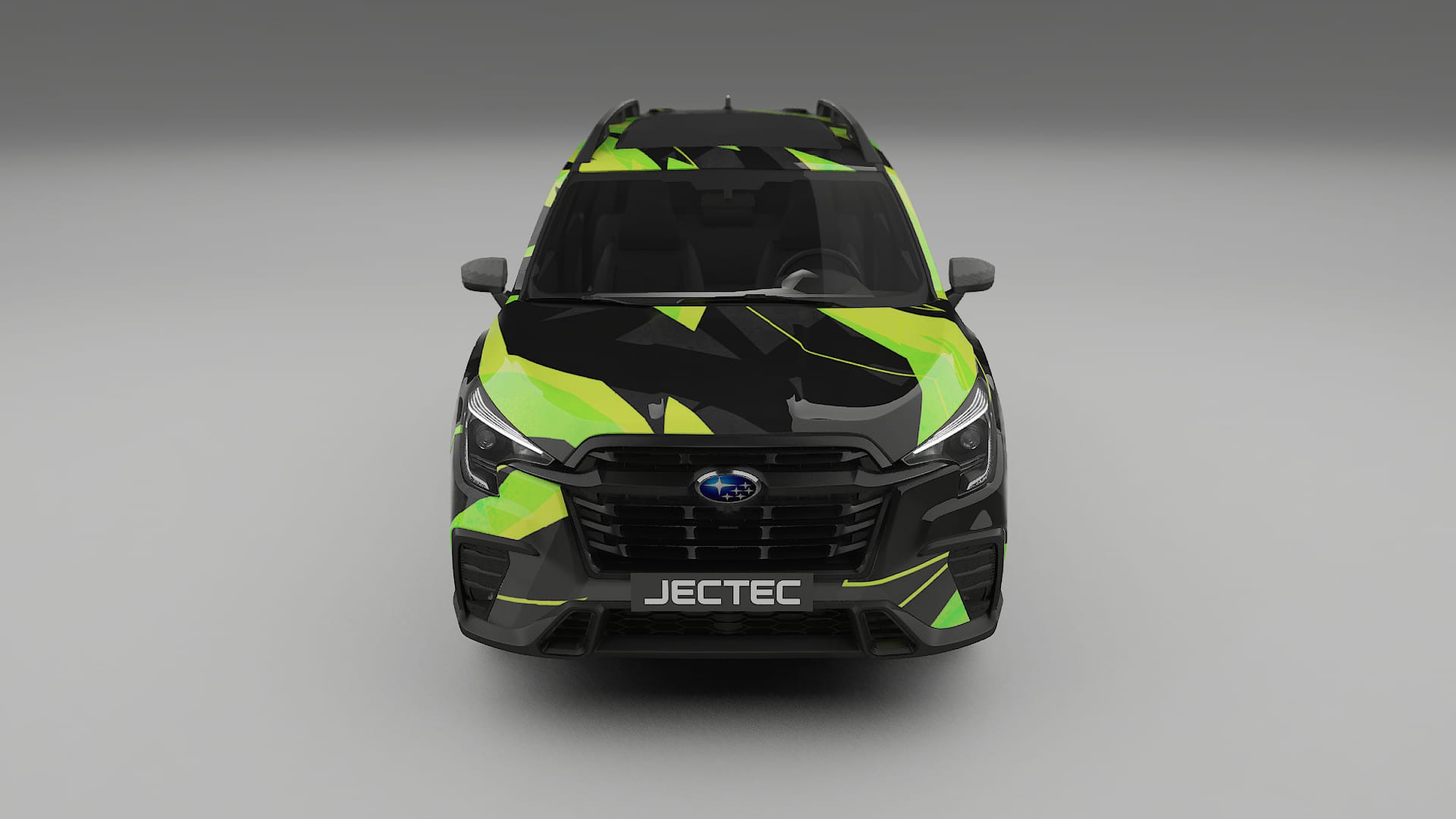 Subaru Ascent BT facelift NINJA TURTLES – Designový Wrap PPF Fólie na auto - tisknutelný polyuretan