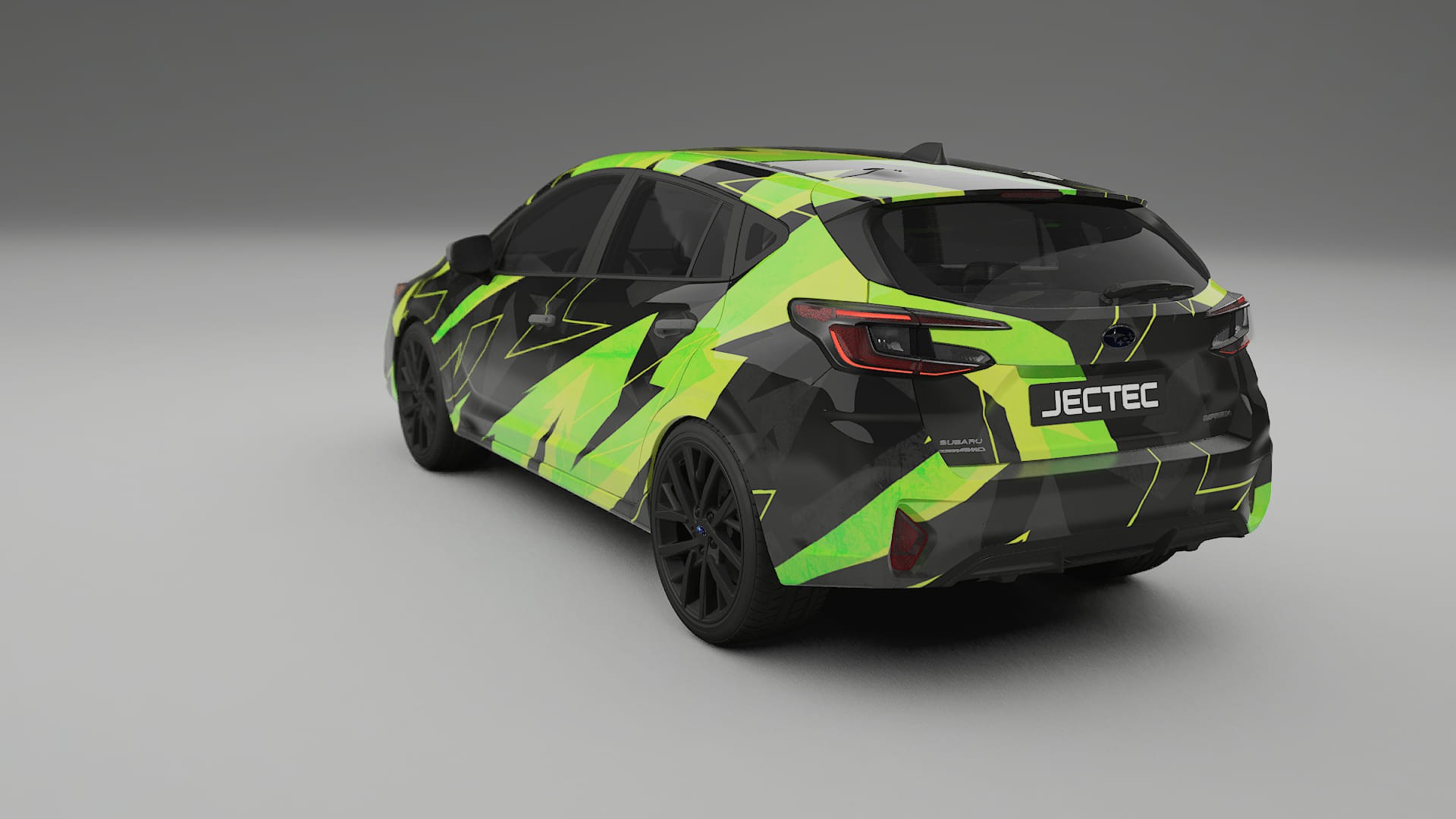 Subaru Impreza GU NINJA TURTLES – Designový Wrap PPF Fólie na auto - tisknutelný polyuretan