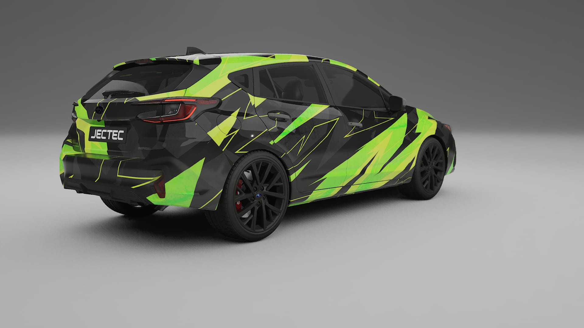 Subaru Impreza GU NINJA TURTLES – Designový Wrap PPF Fólie na auto - tisknutelný polyuretan