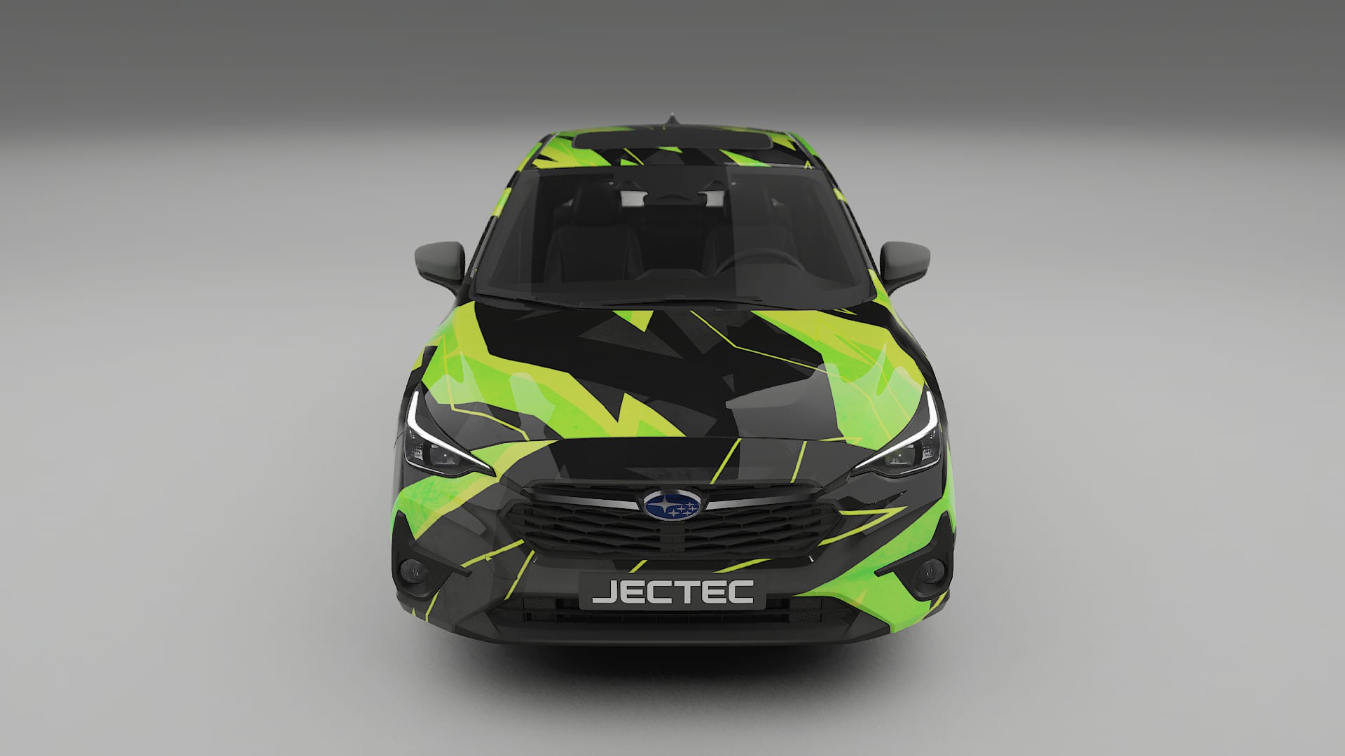Subaru Impreza GU NINJA TURTLES – Designový Wrap PPF Fólie na auto - tisknutelný polyuretan
