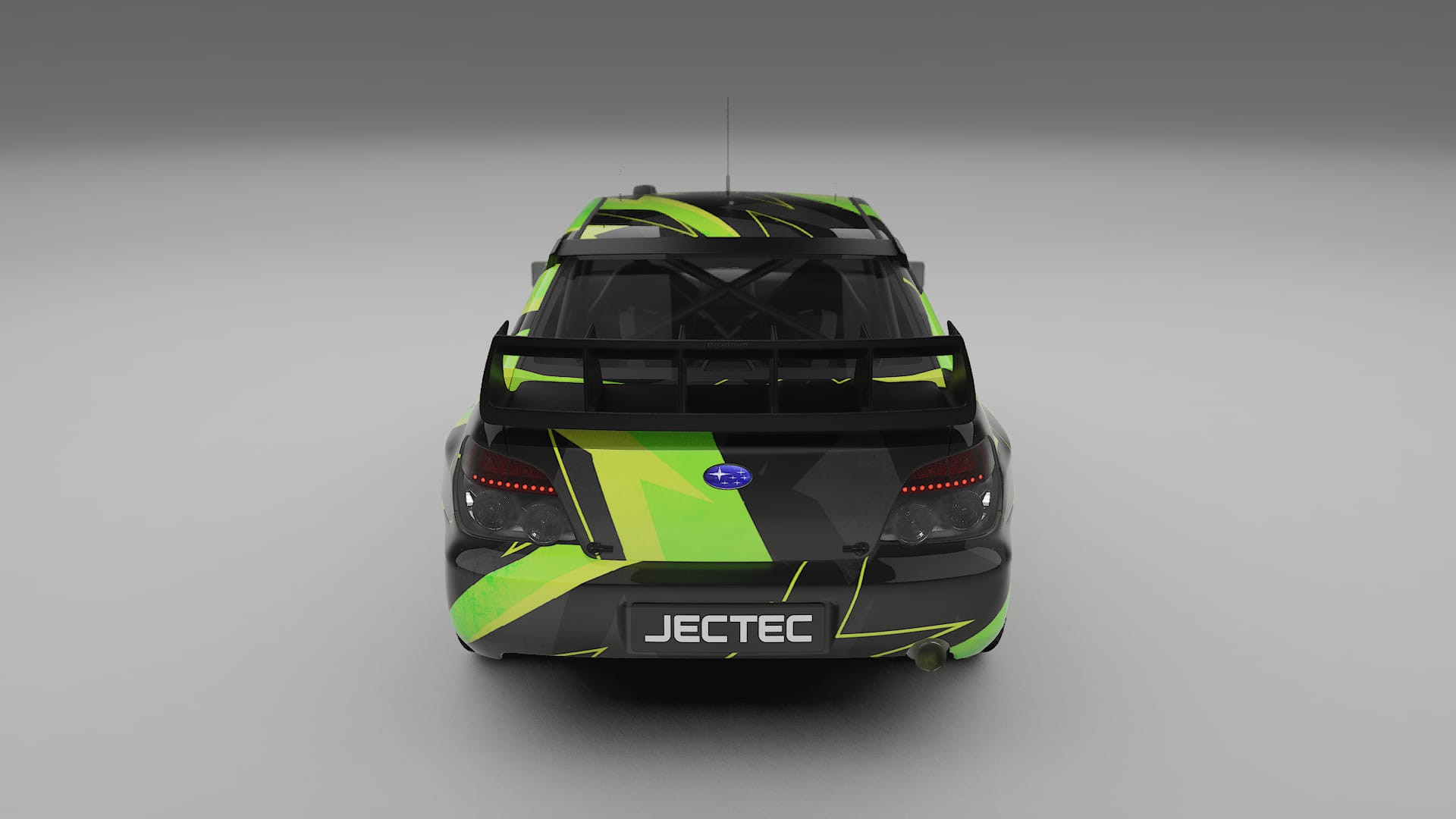 Subaru Impreza WRC GD NINJA TURTLES – Designový Wrap PPF Fólie na auto - tisknutelný polyuretan