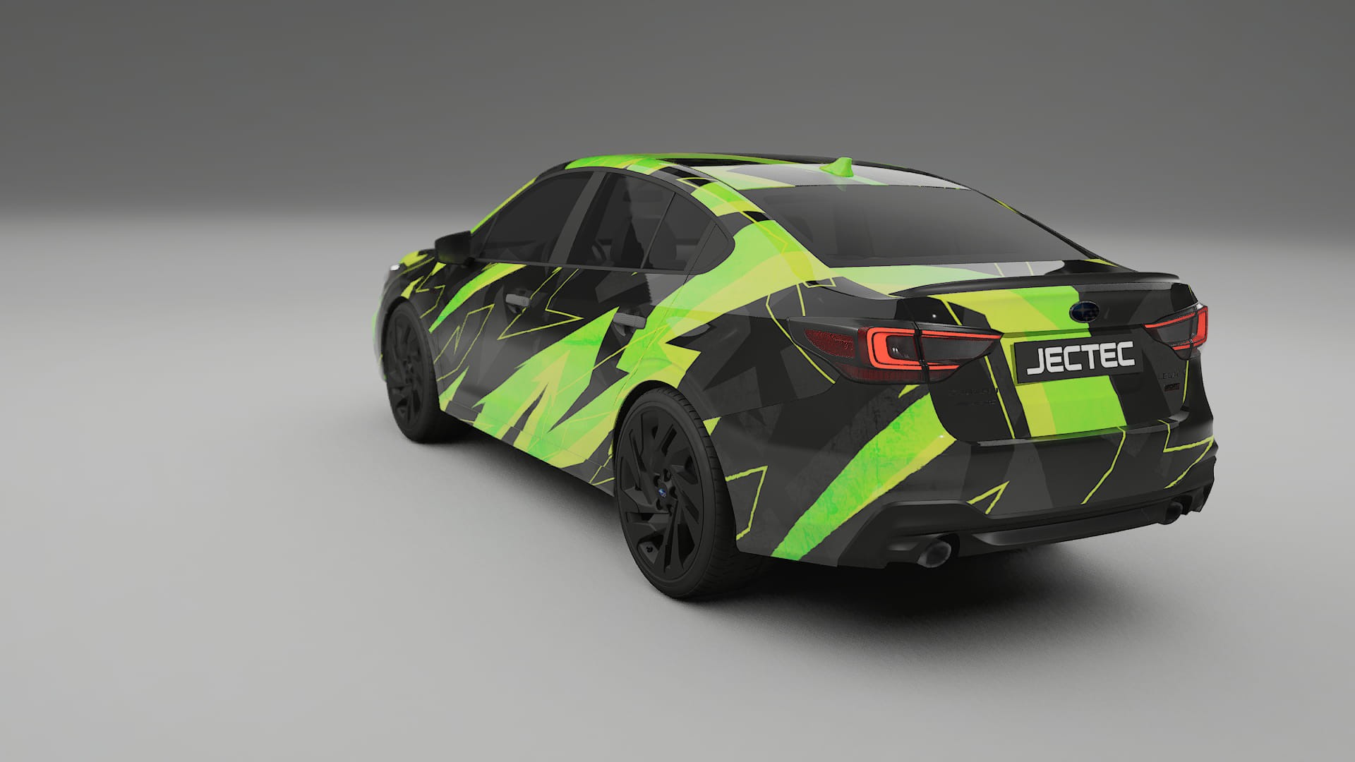 Subaru Legacy BW NINJA TURTLES – Designový Wrap PPF Fólie na auto - tisknutelný polyuretan
