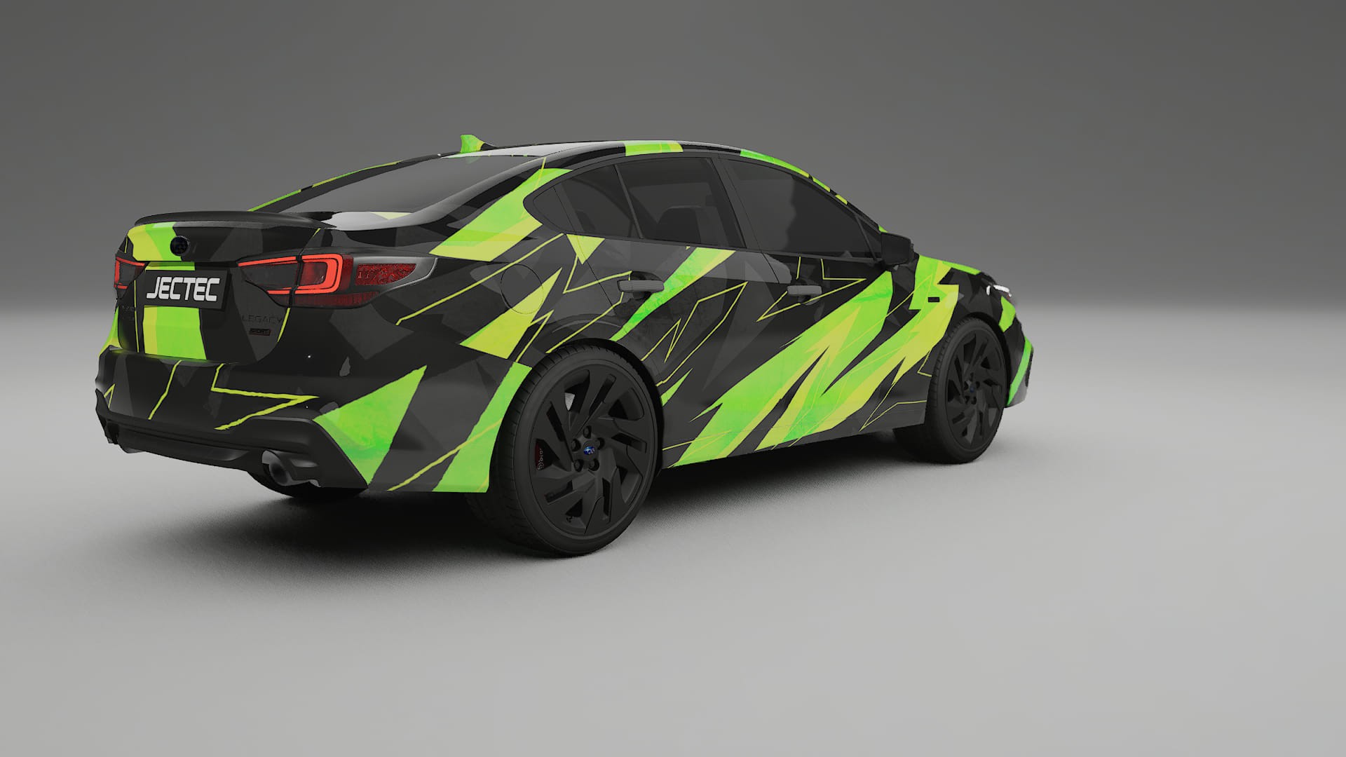 Subaru Legacy BW NINJA TURTLES – Designový Wrap PPF Fólie na auto - tisknutelný polyuretan