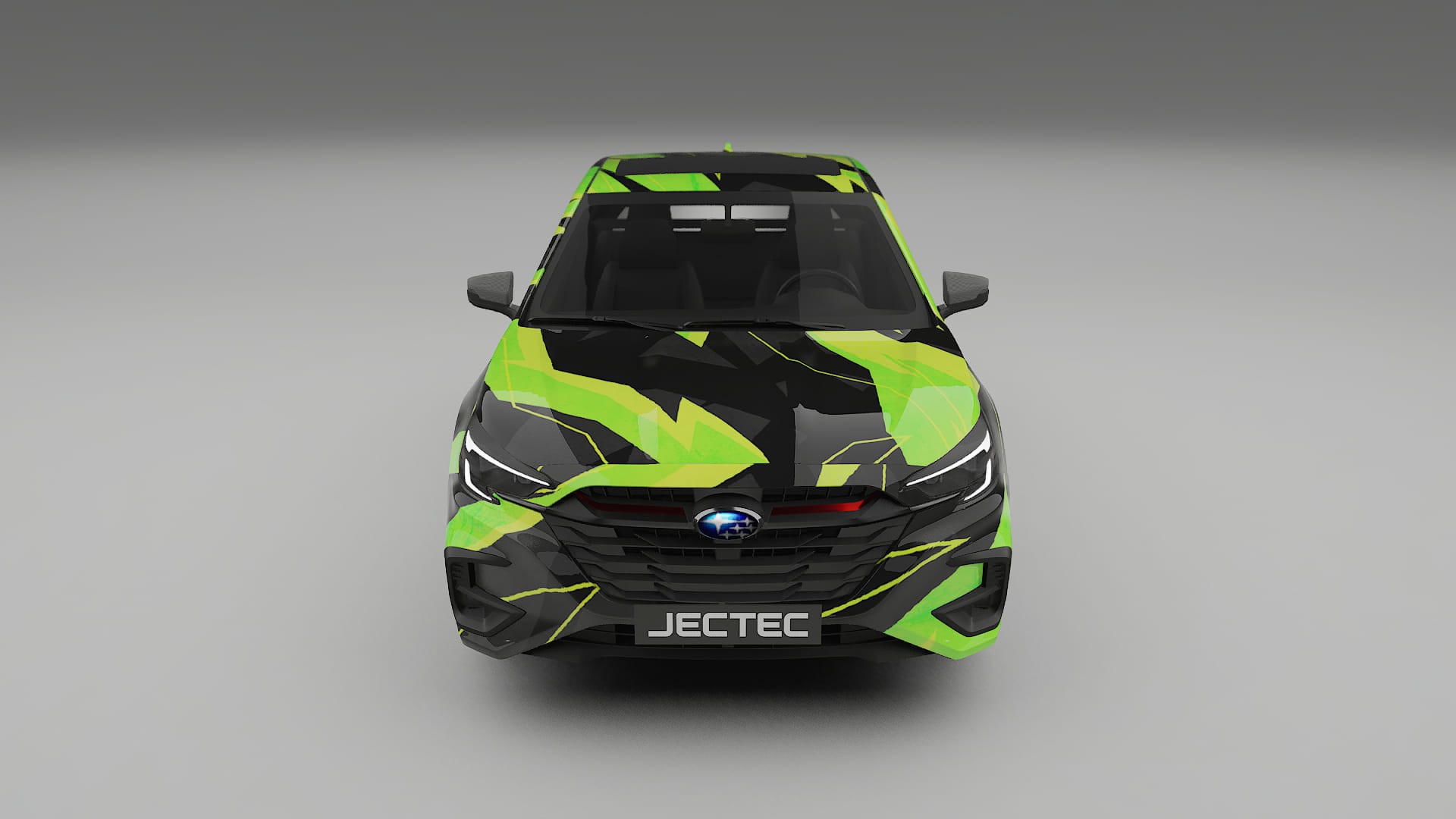 Subaru Legacy BW NINJA TURTLES – Designový Wrap PPF Fólie na auto - tisknutelný polyuretan