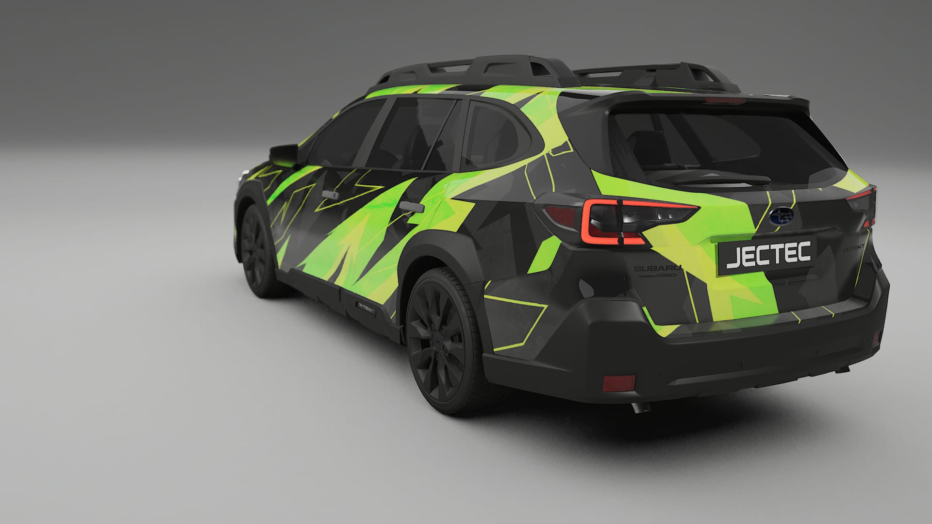 Subaru Outback VI BS facelift NINJA TURTLES – Designový Wrap PPF Fólie na auto - tisknutelný polyuretan