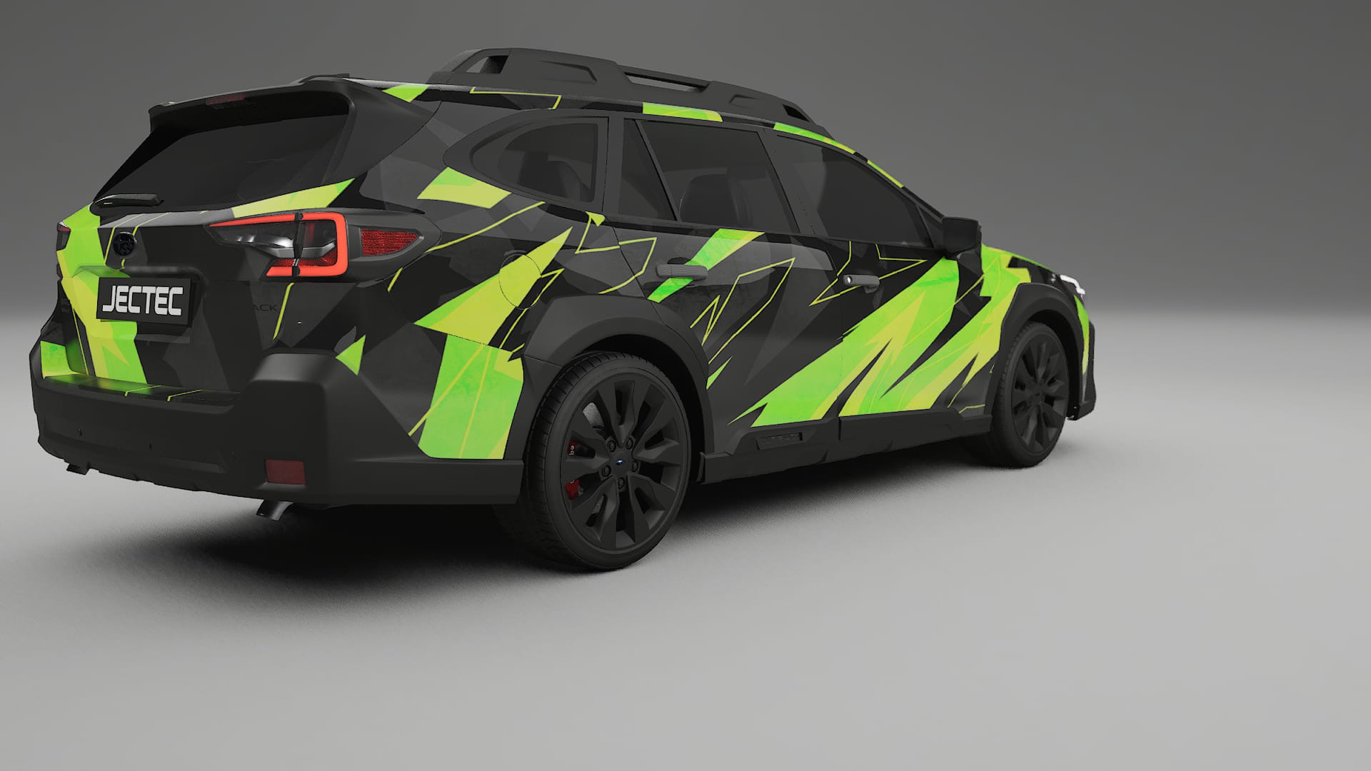 Subaru Outback VI BS facelift NINJA TURTLES – Designový Wrap PPF Fólie na auto - tisknutelný polyuretan