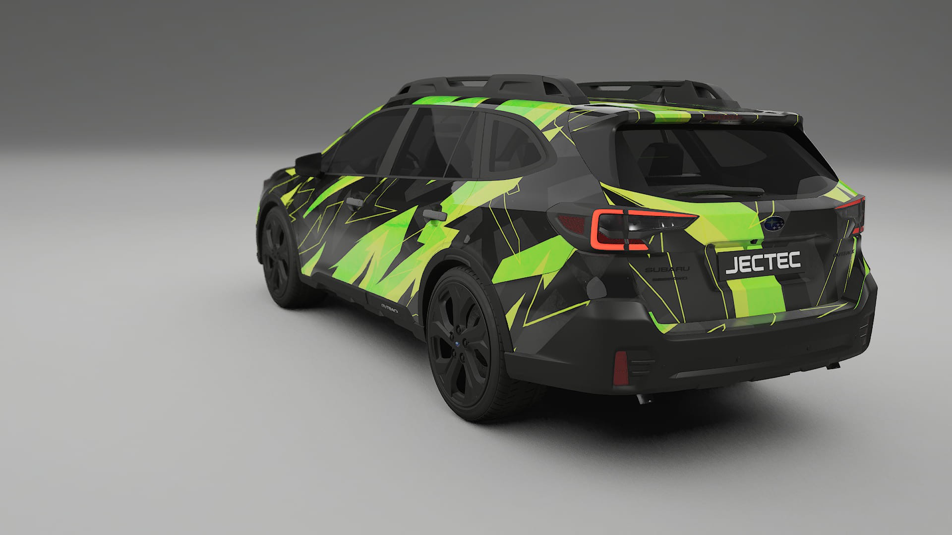 Subaru Outback VI BS prefacelift NINJA TURTLES – Designový Wrap PPF Fólie na auto - tisknutelný polyuretan