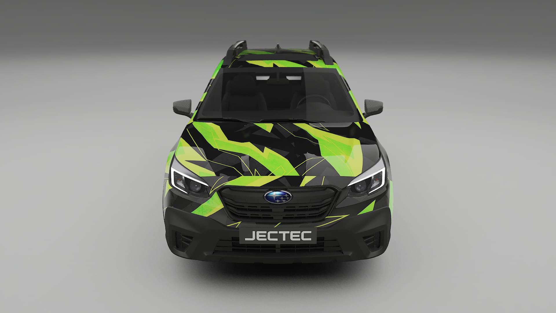 Subaru Outback VI BS prefacelift NINJA TURTLES – Designový Wrap PPF Fólie na auto - tisknutelný polyuretan