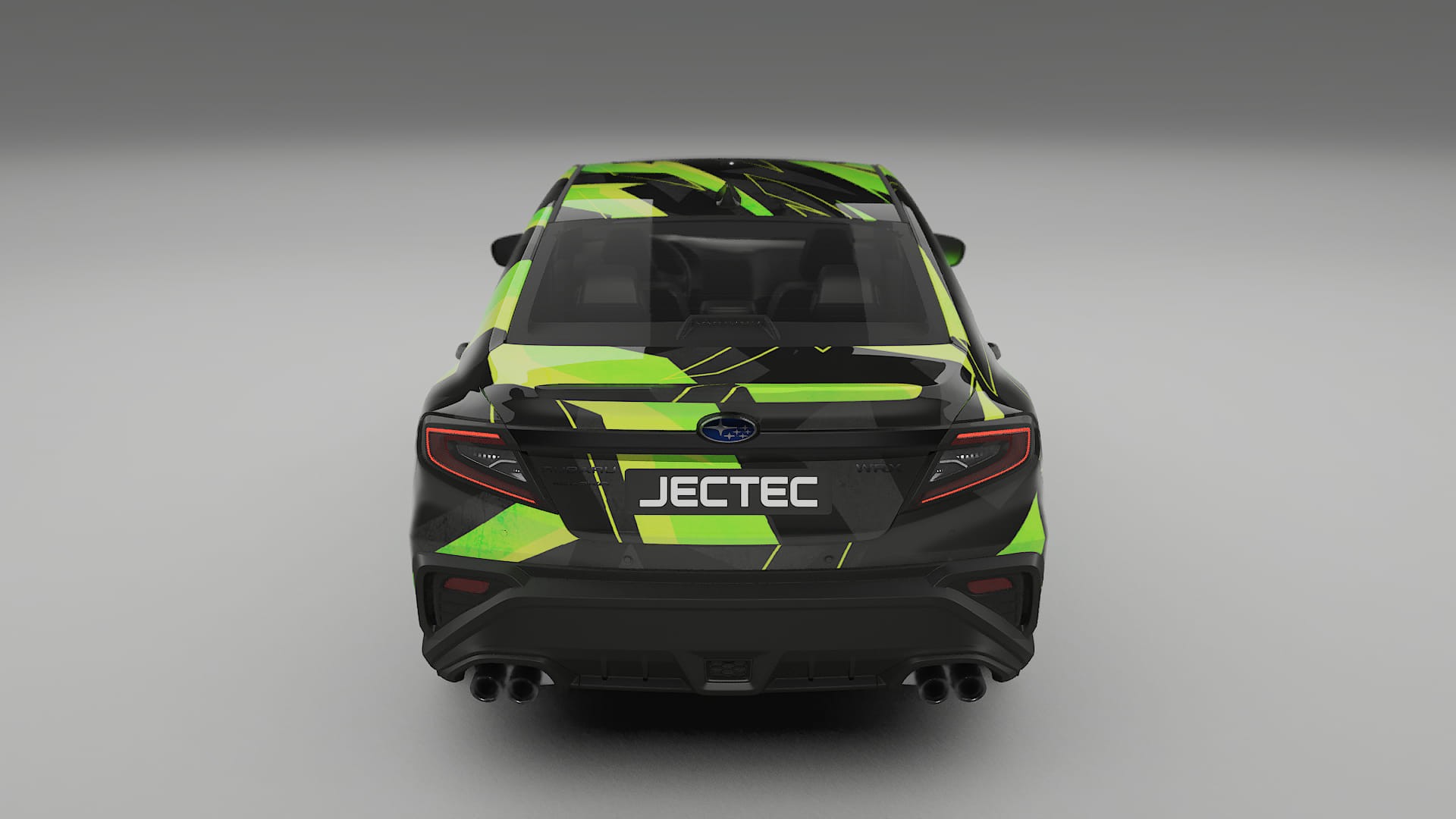Subaru WRX VB NINJA TURTLES – Designový Wrap PPF Fólie na auto - tisknutelný polyuretan