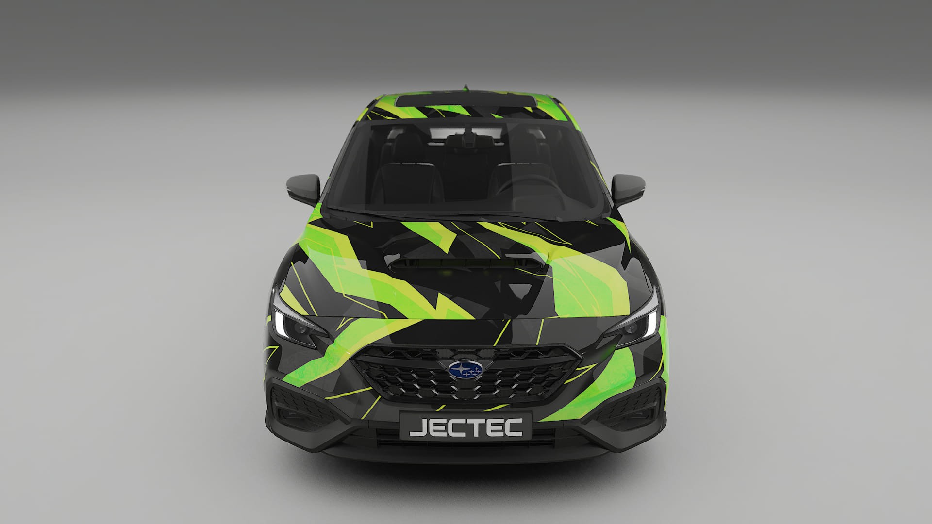 Subaru WRX VB NINJA TURTLES – Designový Wrap PPF Fólie na auto - tisknutelný polyuretan