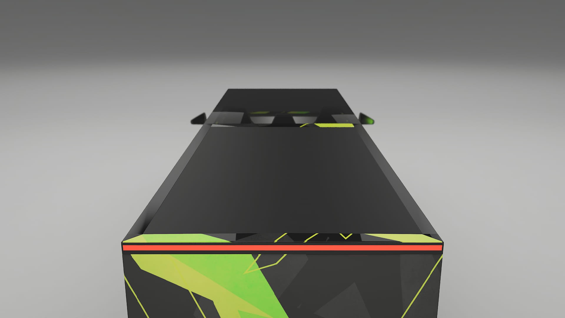Tesla Cybertruck NINJA TURTLES – Designový Wrap PPF Fólie na auto - tisknutelný polyuretan