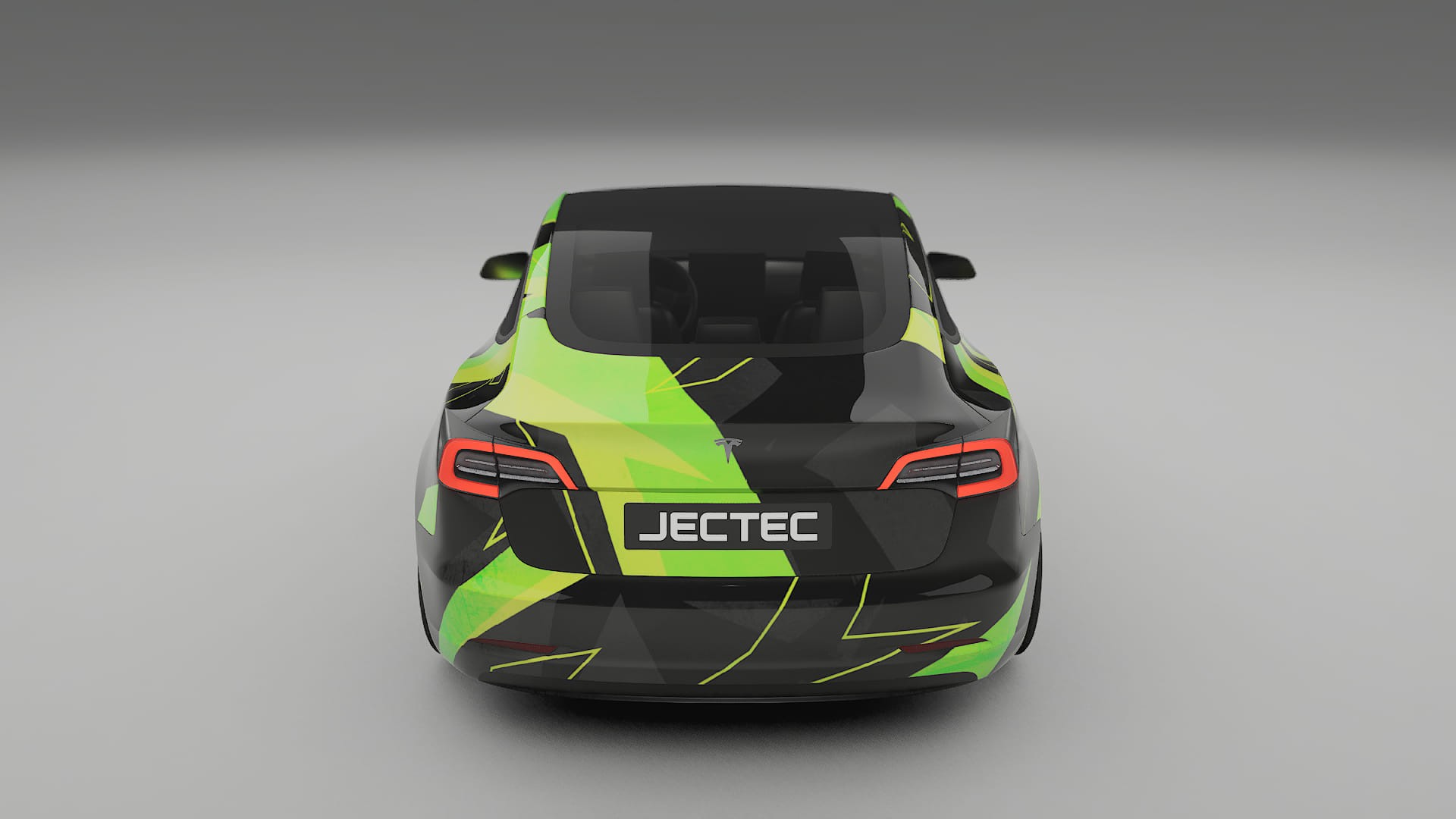 Tesla Model 3 NINJA TURTLES – Designový Wrap PPF Fólie na auto - tisknutelný polyuretan