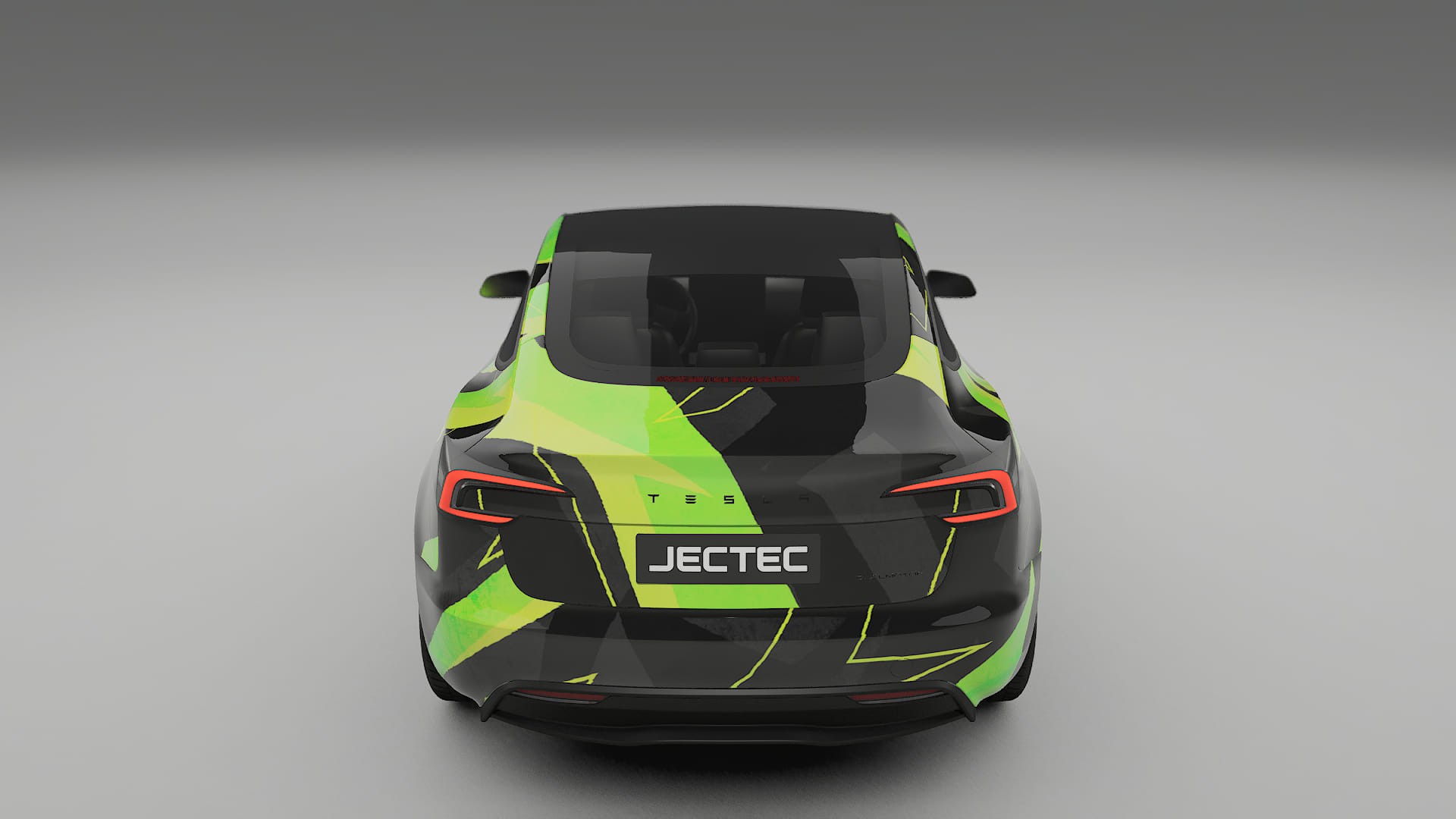 Tesla Model 3 Highland NINJA TURTLES – Designový Wrap PPF Fólie na auto - tisknutelný polyuretan