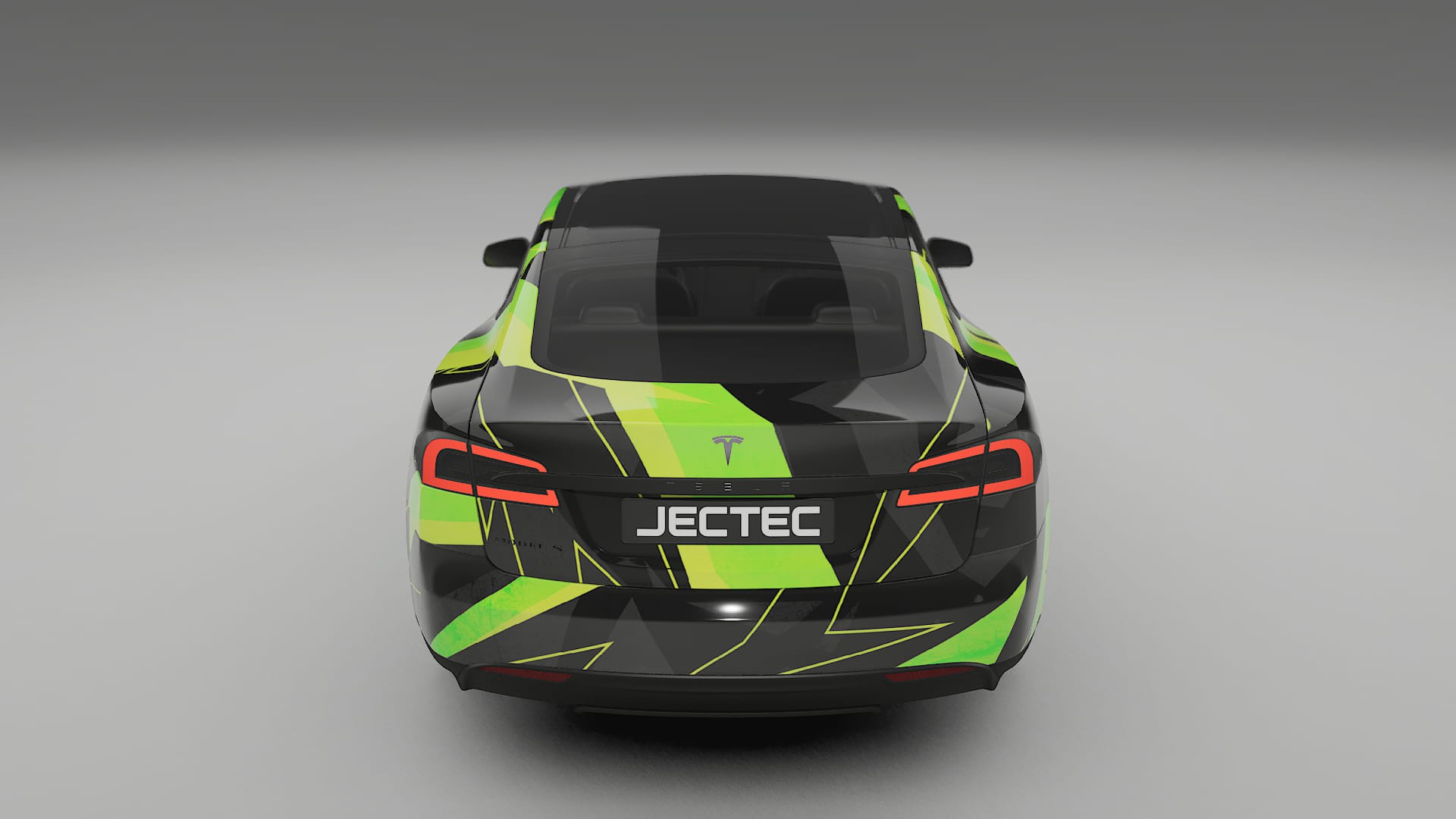 Tesla Model-S NINJA TURTLES – Designový Wrap PPF Fólie na auto - tisknutelný polyuretan