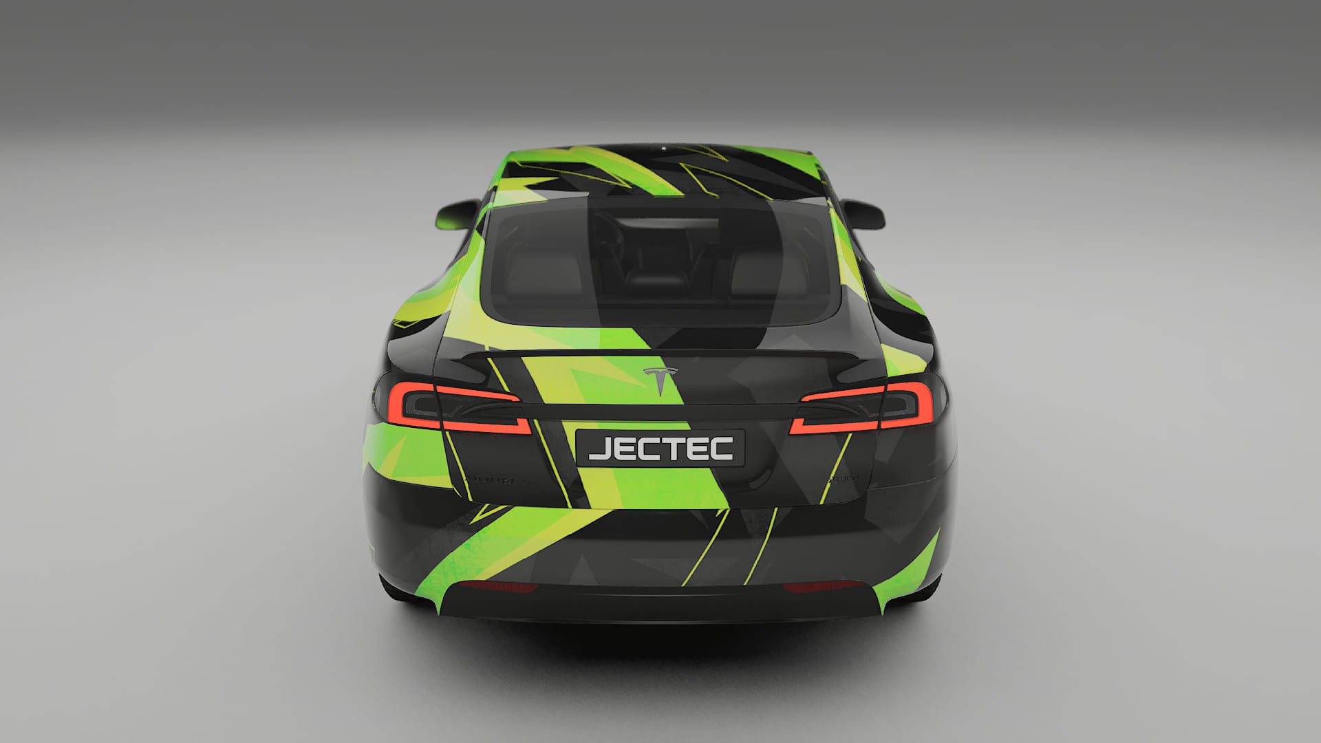 Tesla Model-S Refresh NINJA TURTLES – Designový Wrap PPF Fólie na auto - tisknutelný polyuretan