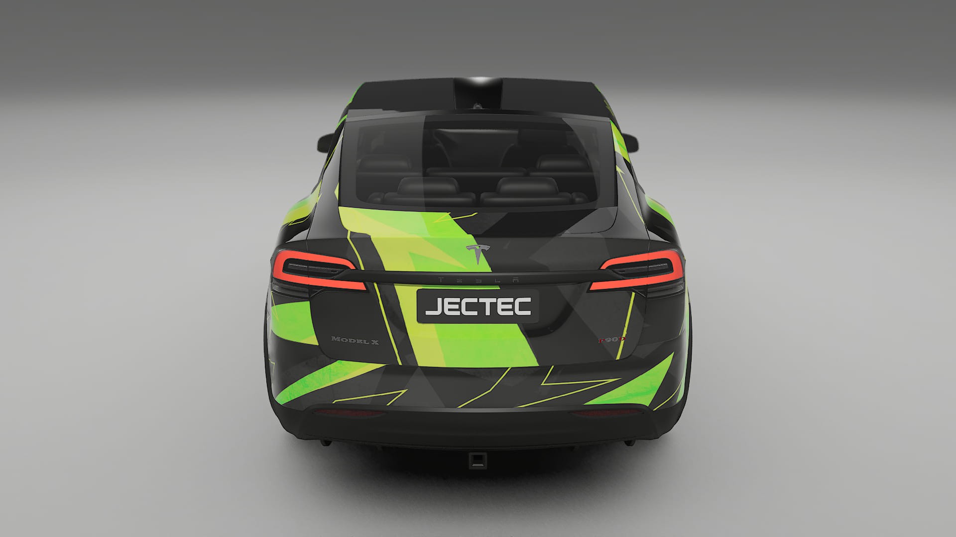 Tesla Model X NINJA TURTLES – Designový Wrap PPF Fólie na auto - tisknutelný polyuretan