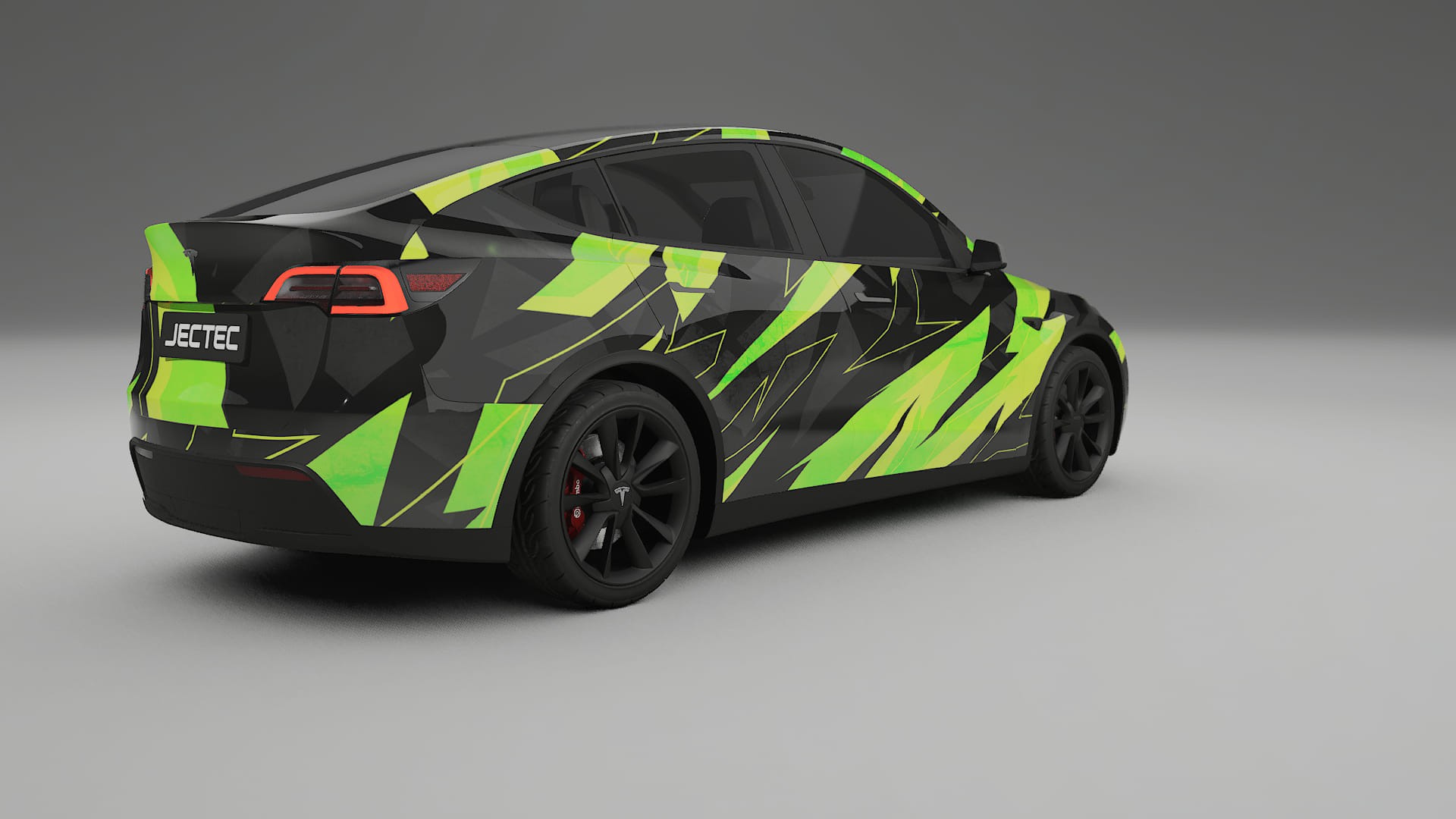 Tesla Model Y NINJA TURTLES – Designový Wrap PPF Fólie na auto - tisknutelný polyuretan