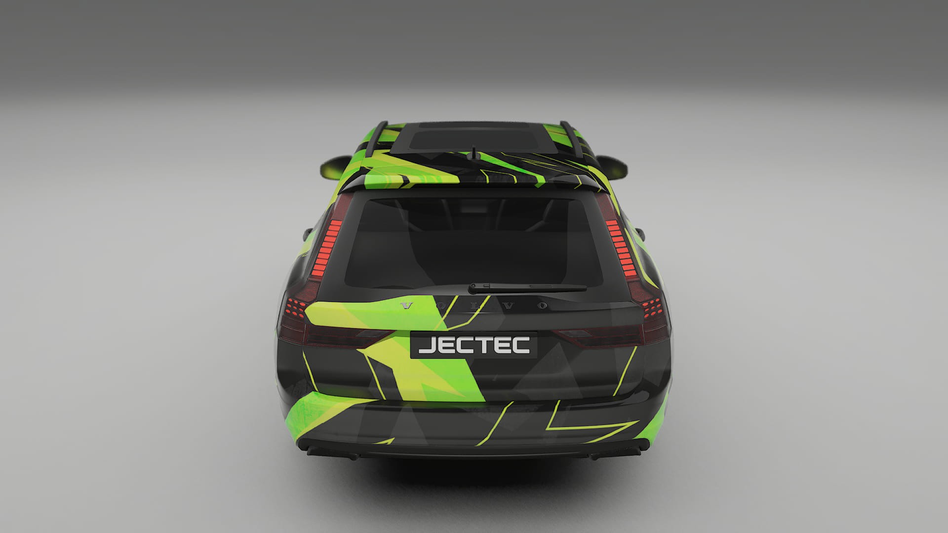 Volvo V90 P5 NINJA TURTLES – Designový Wrap PPF Fólie na auto - tisknutelný polyuretan