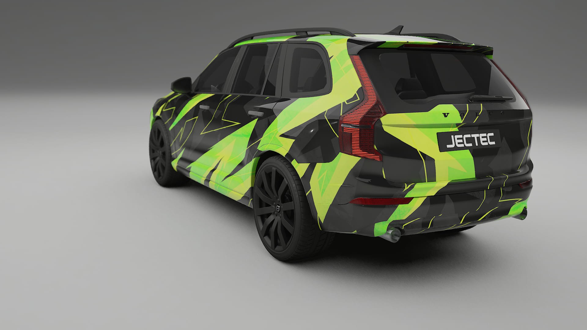 Volvo XC90 SPA NINJA TURTLES – Designový Wrap PPF Fólie na auto - tisknutelný polyuretan