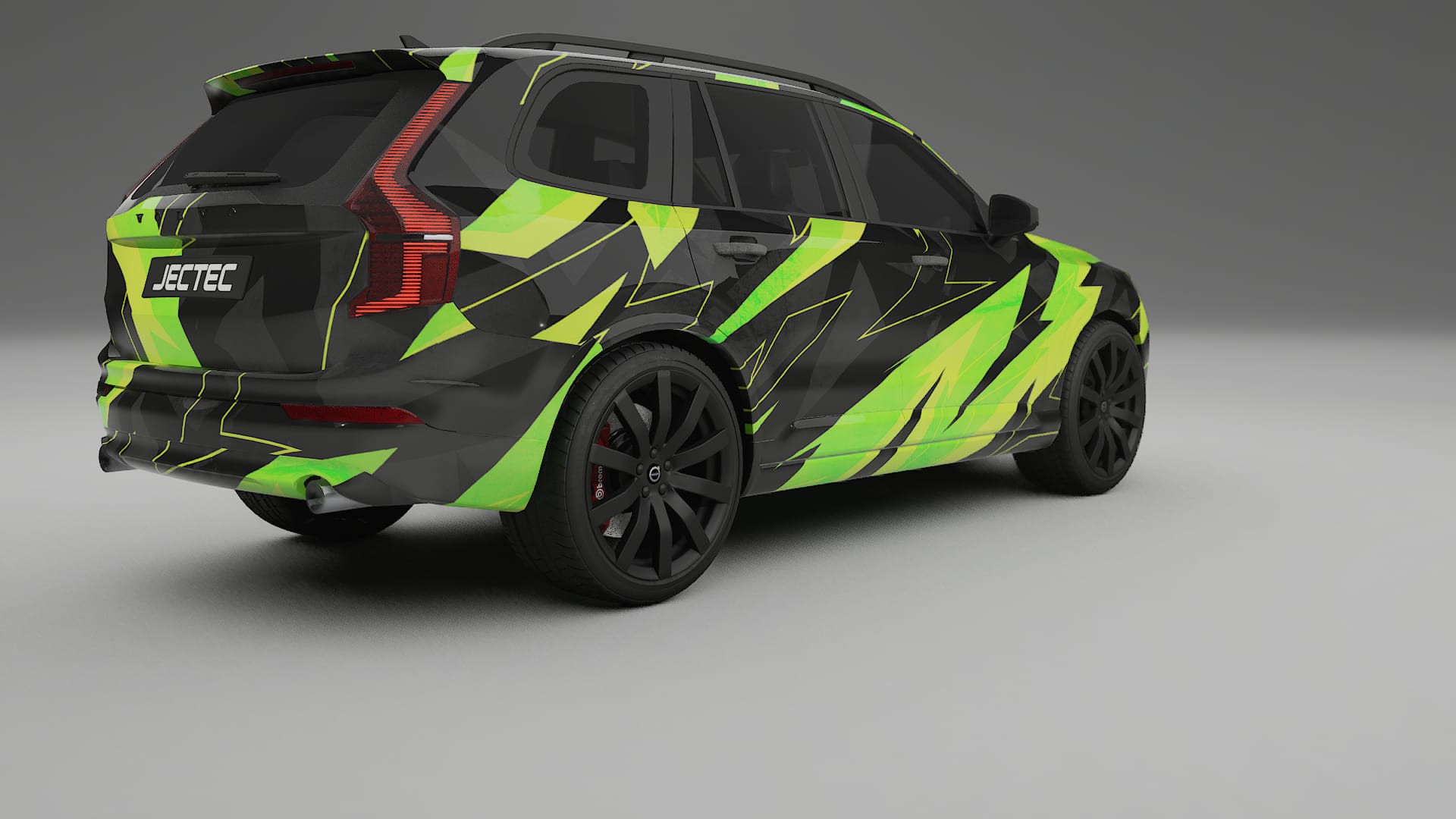 Volvo XC90 SPA NINJA TURTLES – Designový Wrap PPF Fólie na auto - tisknutelný polyuretan