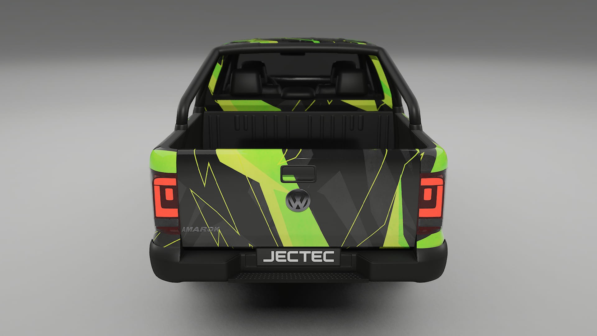 VW Amarok 2H NINJA TURTLES – Designový Wrap PPF Fólie na auto - tisknutelný polyuretan