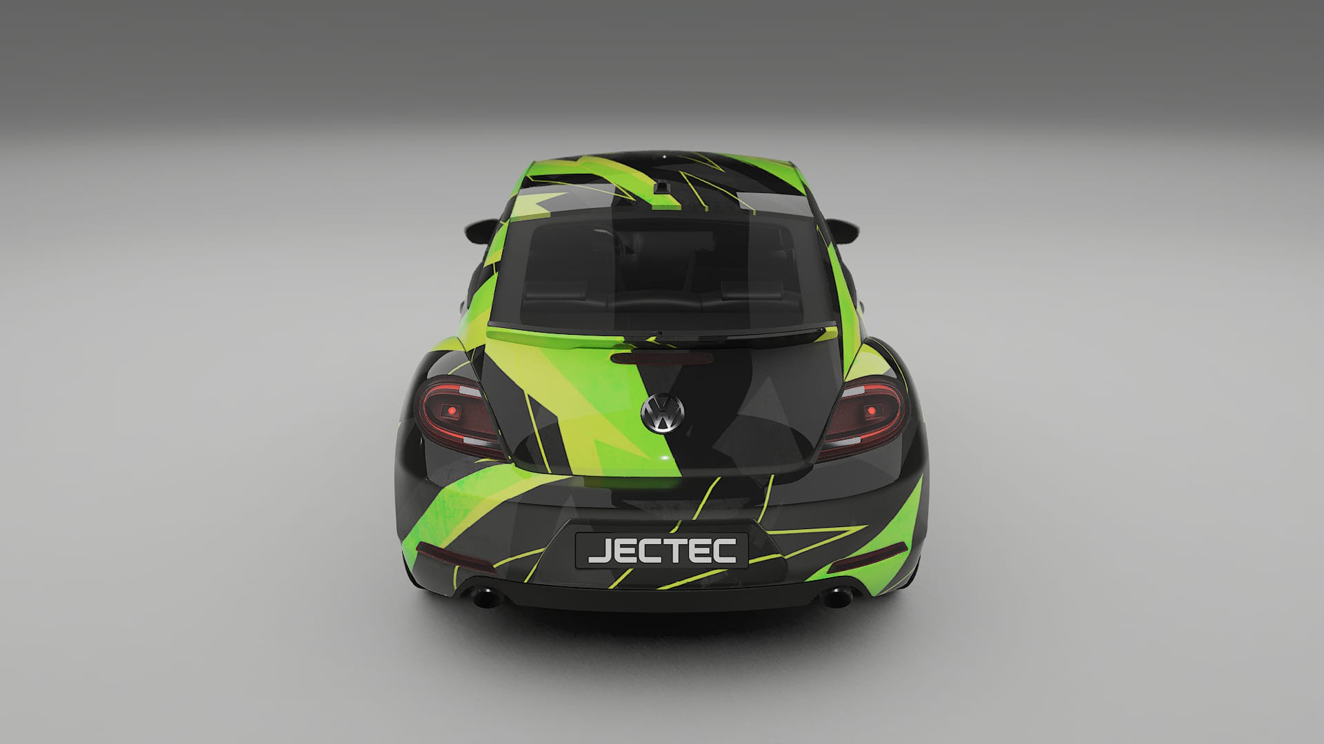 VW Beetle A5 prefacelift NINJA TURTLES – Designový Wrap PPF Fólie na auto - tisknutelný polyuretan