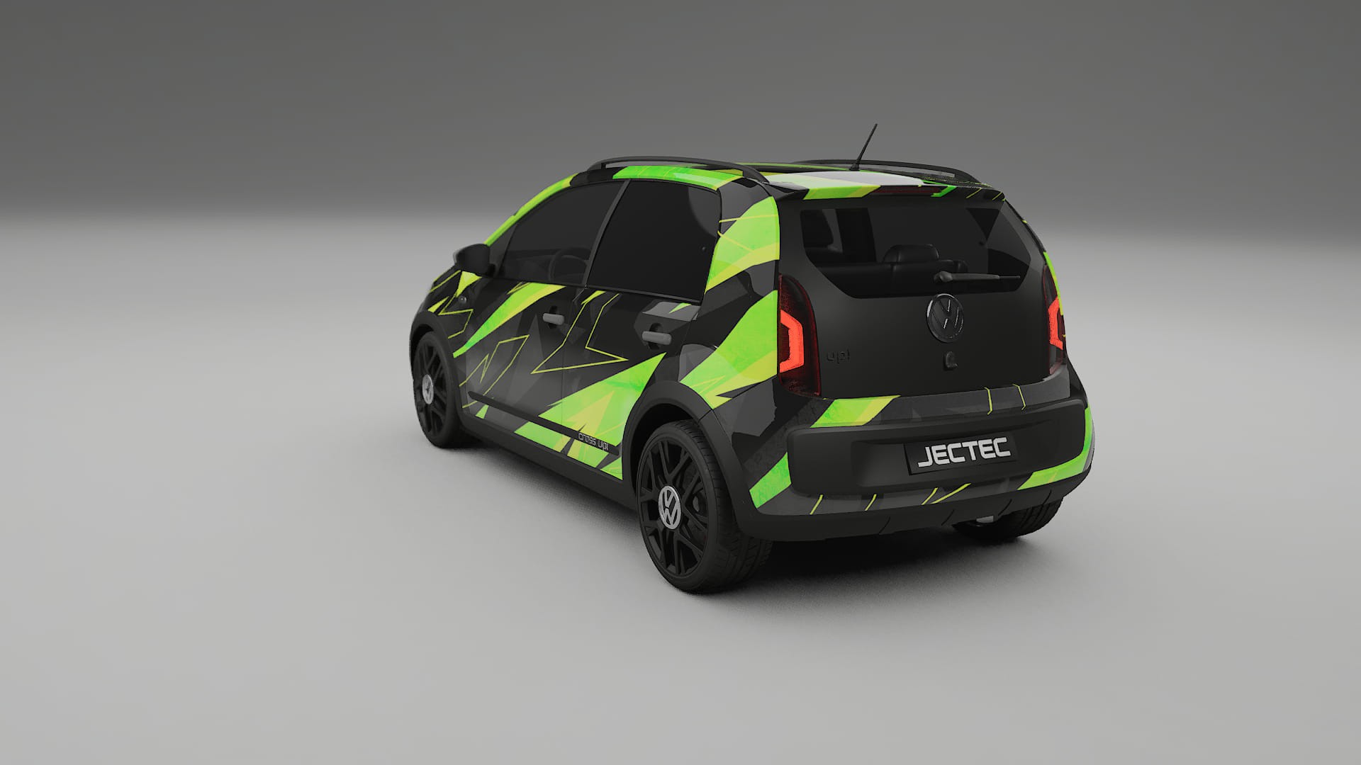 VW Cross Up NINJA TURTLES – Designový Wrap PPF Fólie na auto - tisknutelný polyuretan