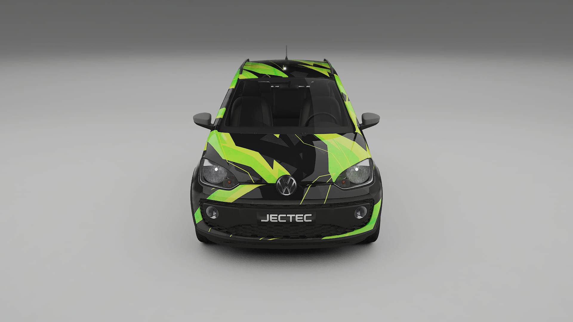 VW Cross Up NINJA TURTLES – Designový Wrap PPF Fólie na auto - tisknutelný polyuretan