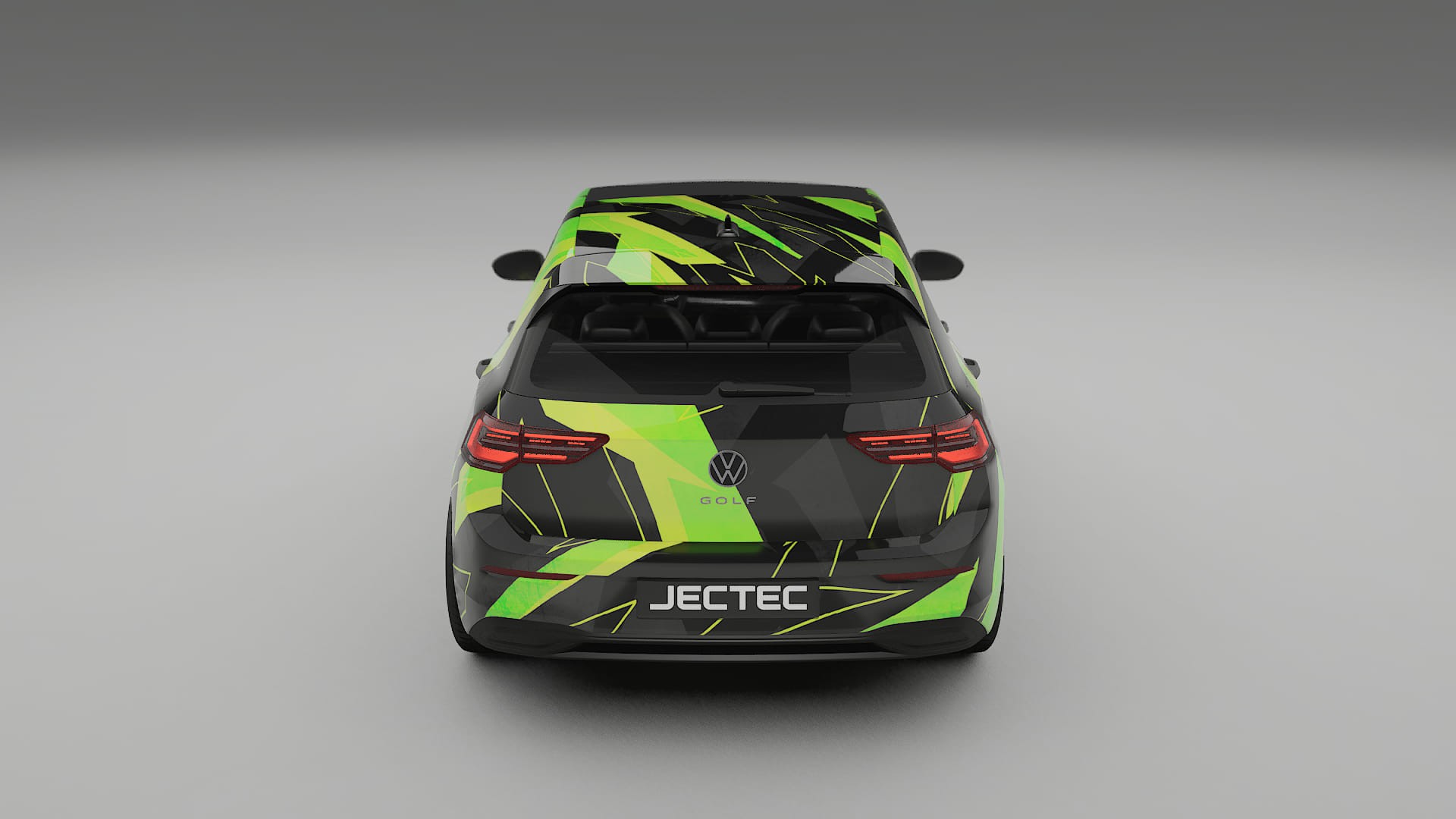 VW Golf Mk8 NINJA TURTLES – Designový Wrap PPF Fólie na auto - tisknutelný polyuretan