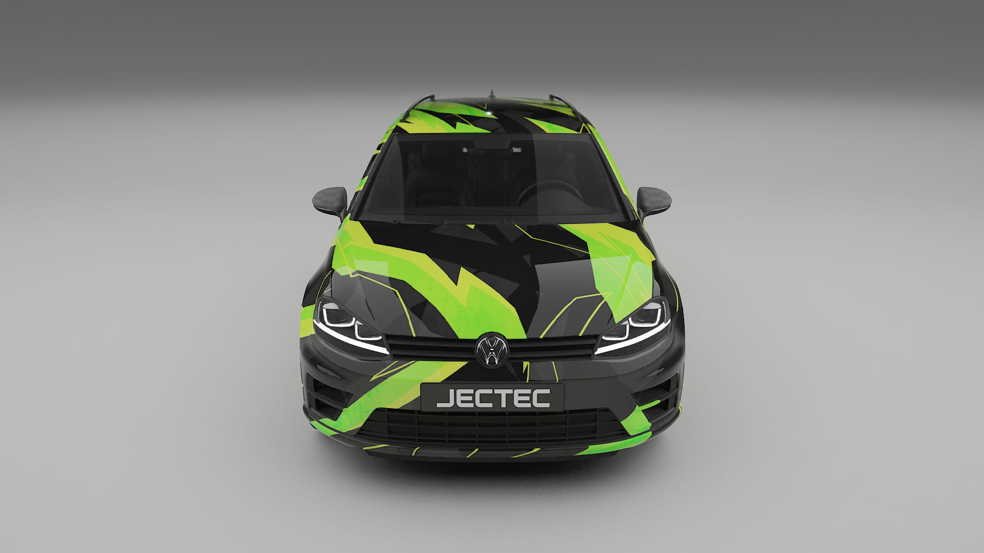 VW Golf Variant Mk7 NINJA TURTLES – Designový Wrap PPF Fólie na auto - tisknutelný polyuretan