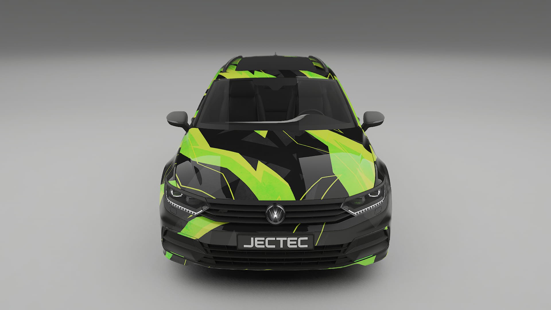 VW Passat VariantR B8 NINJA TURTLES – Designový Wrap PPF Fólie na auto - tisknutelný polyuretan