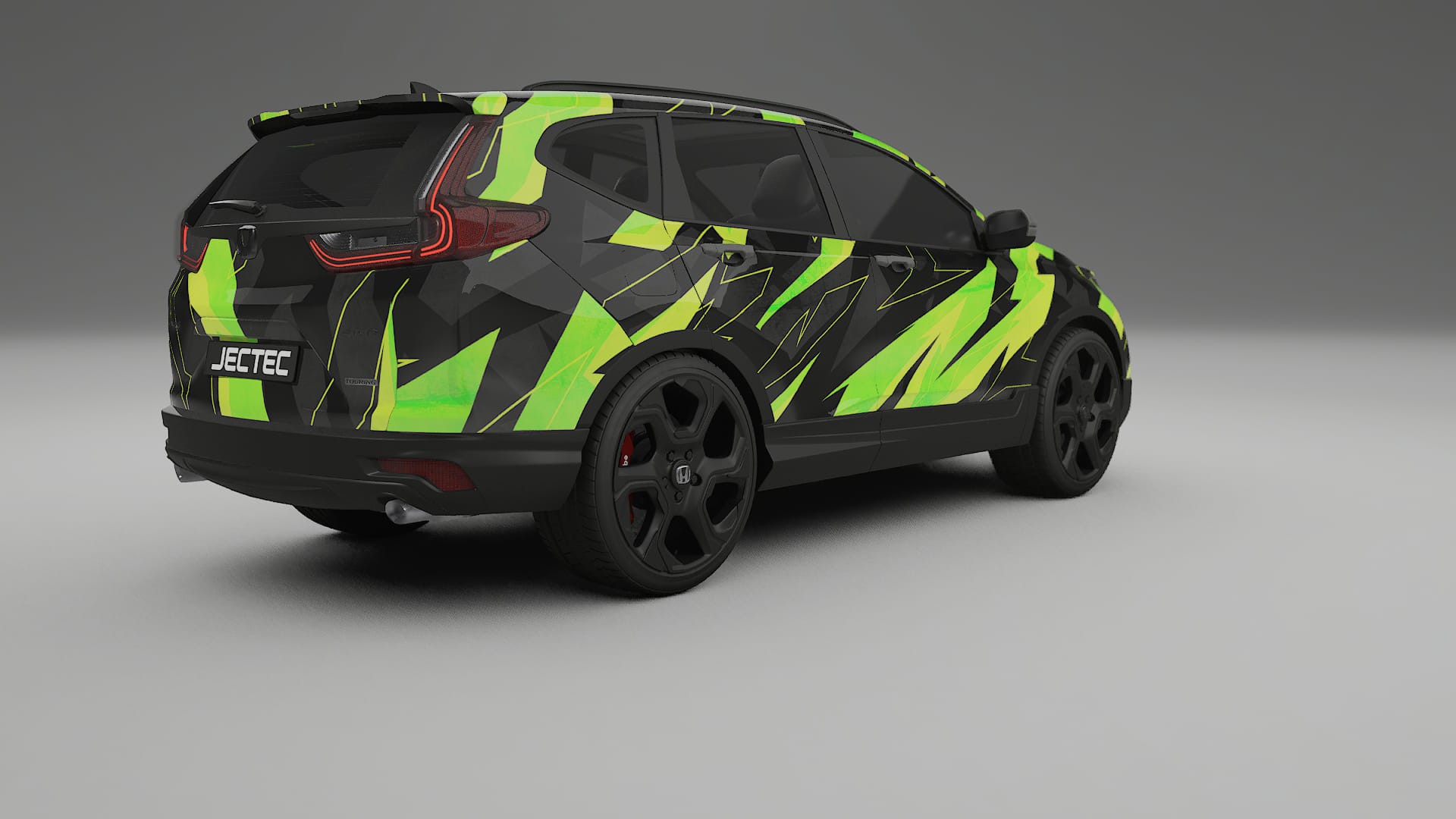 Honda CRV Touring prefacelift NINJA TURTLES – Designový Wrap PPF Fólie na auto - tisknutelný polyuretan