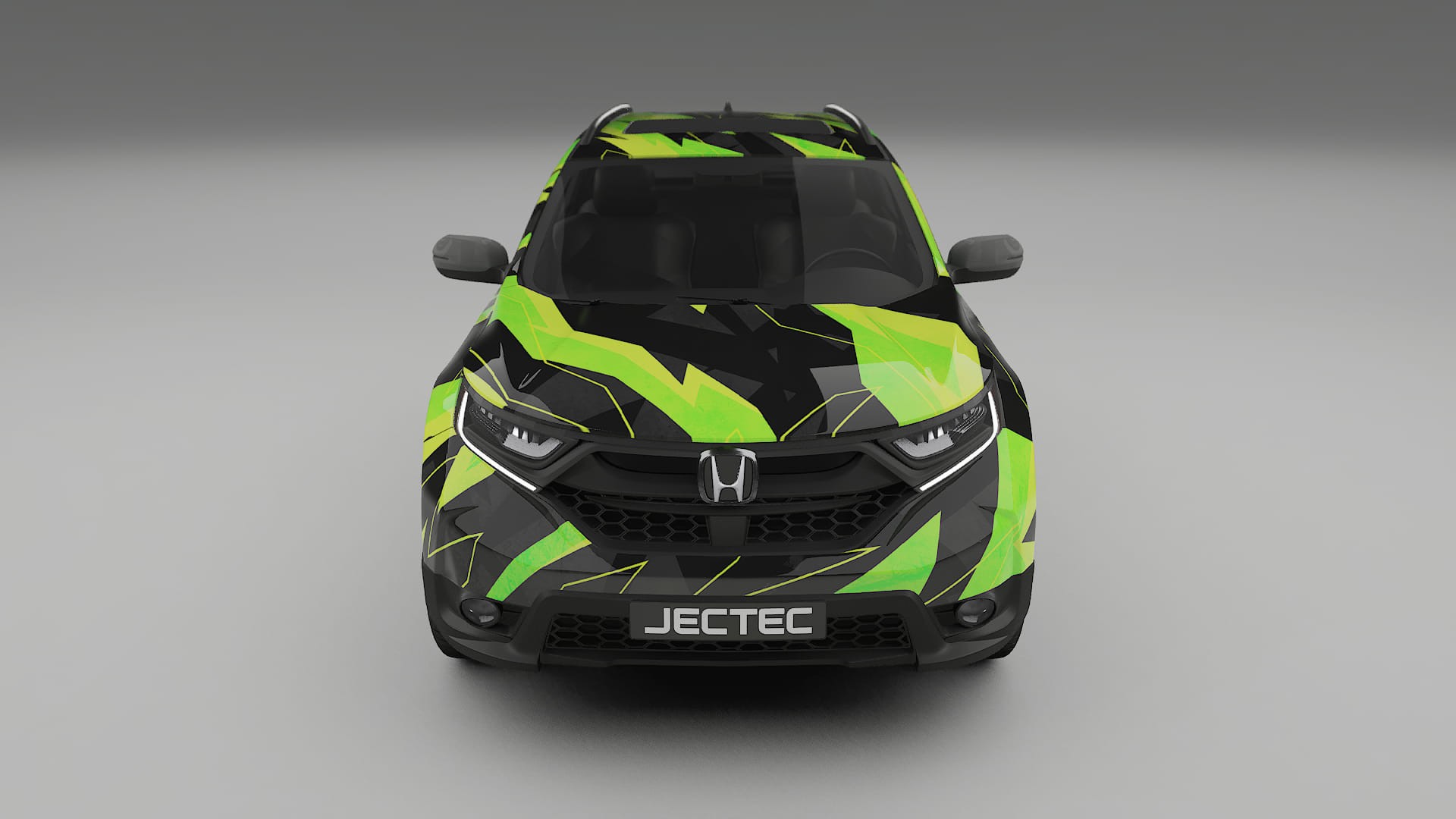 Honda CRV Touring prefacelift NINJA TURTLES – Designový Wrap PPF Fólie na auto - tisknutelný polyuretan