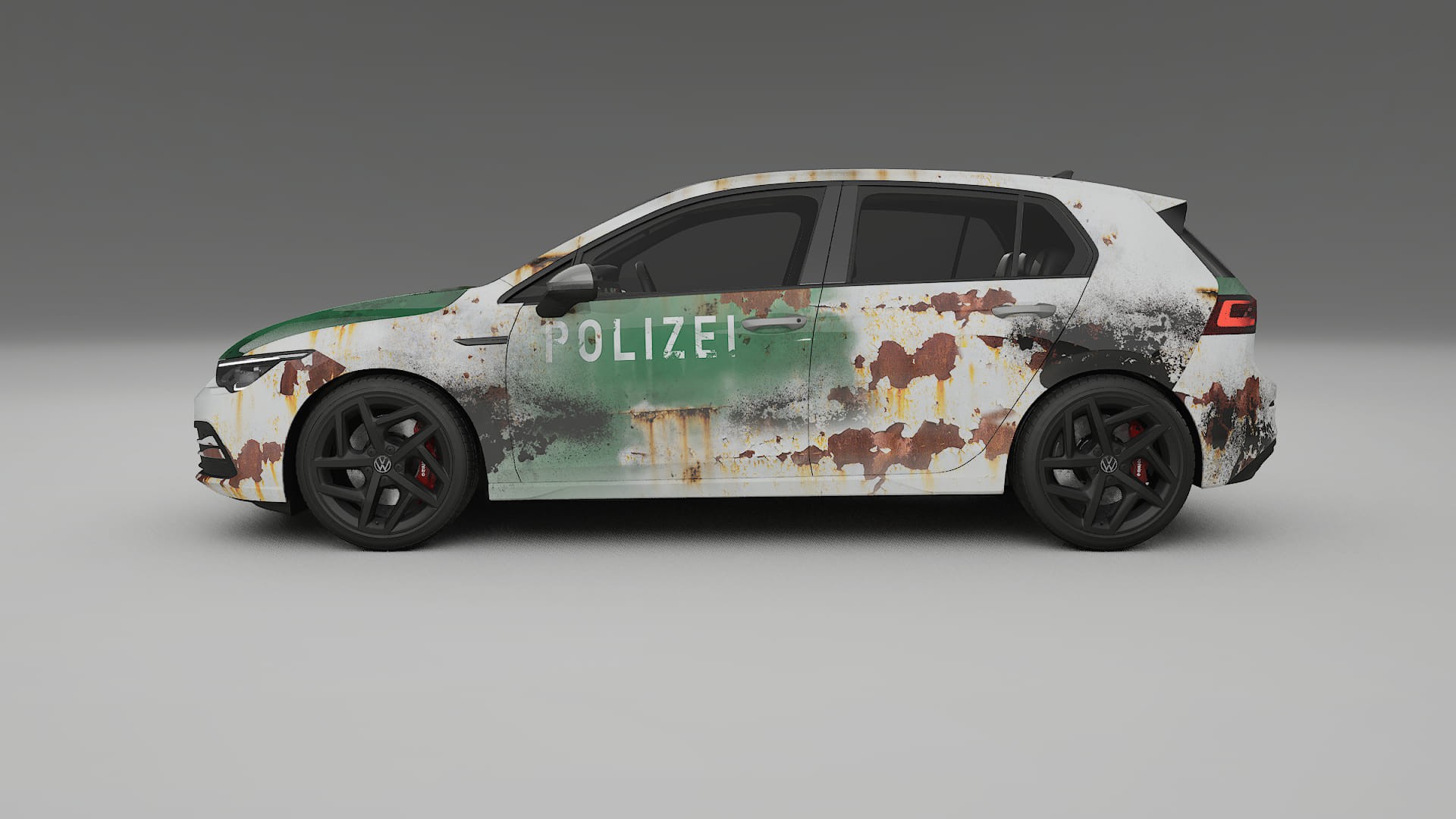 VW Golf Mk8 COBRA 11 – Designový Wrap PPF Fólie na auto - tisknutelný polyuretan