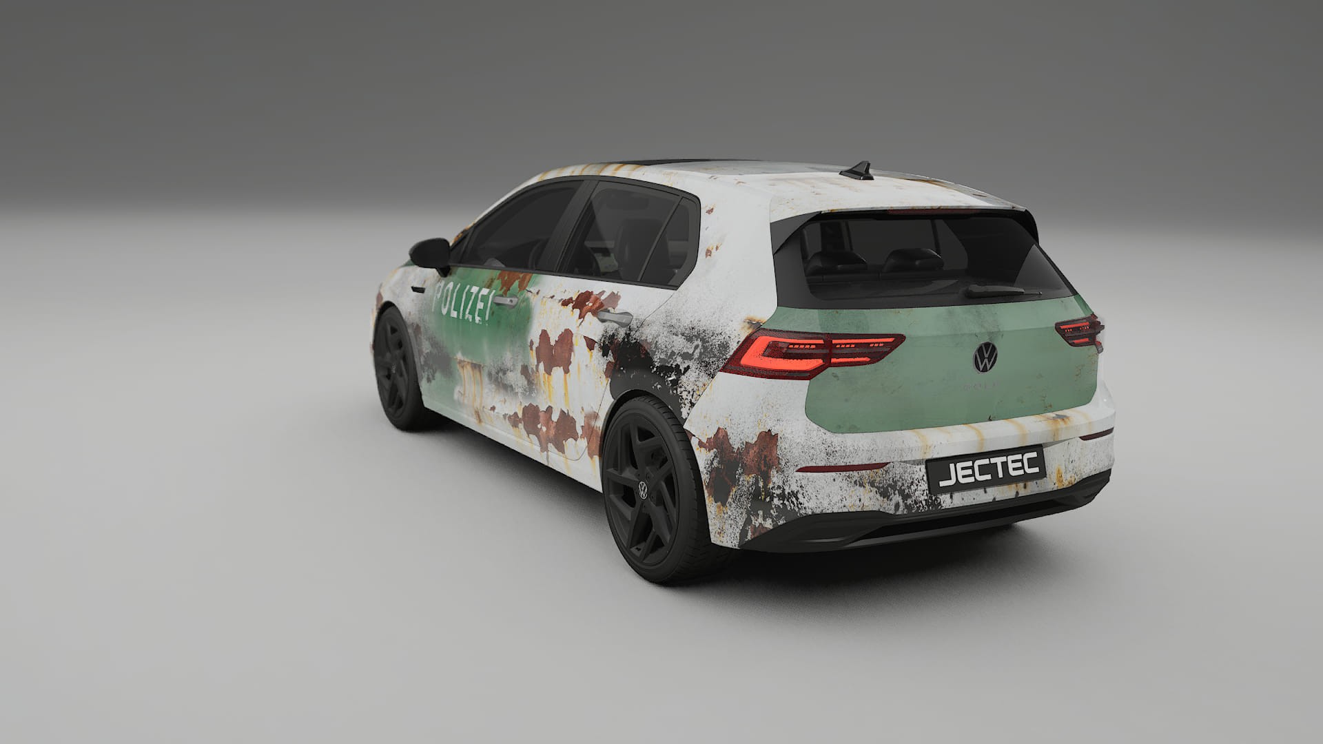 VW Golf Mk8 COBRA 11 – Designový Wrap PPF Fólie na auto - tisknutelný polyuretan