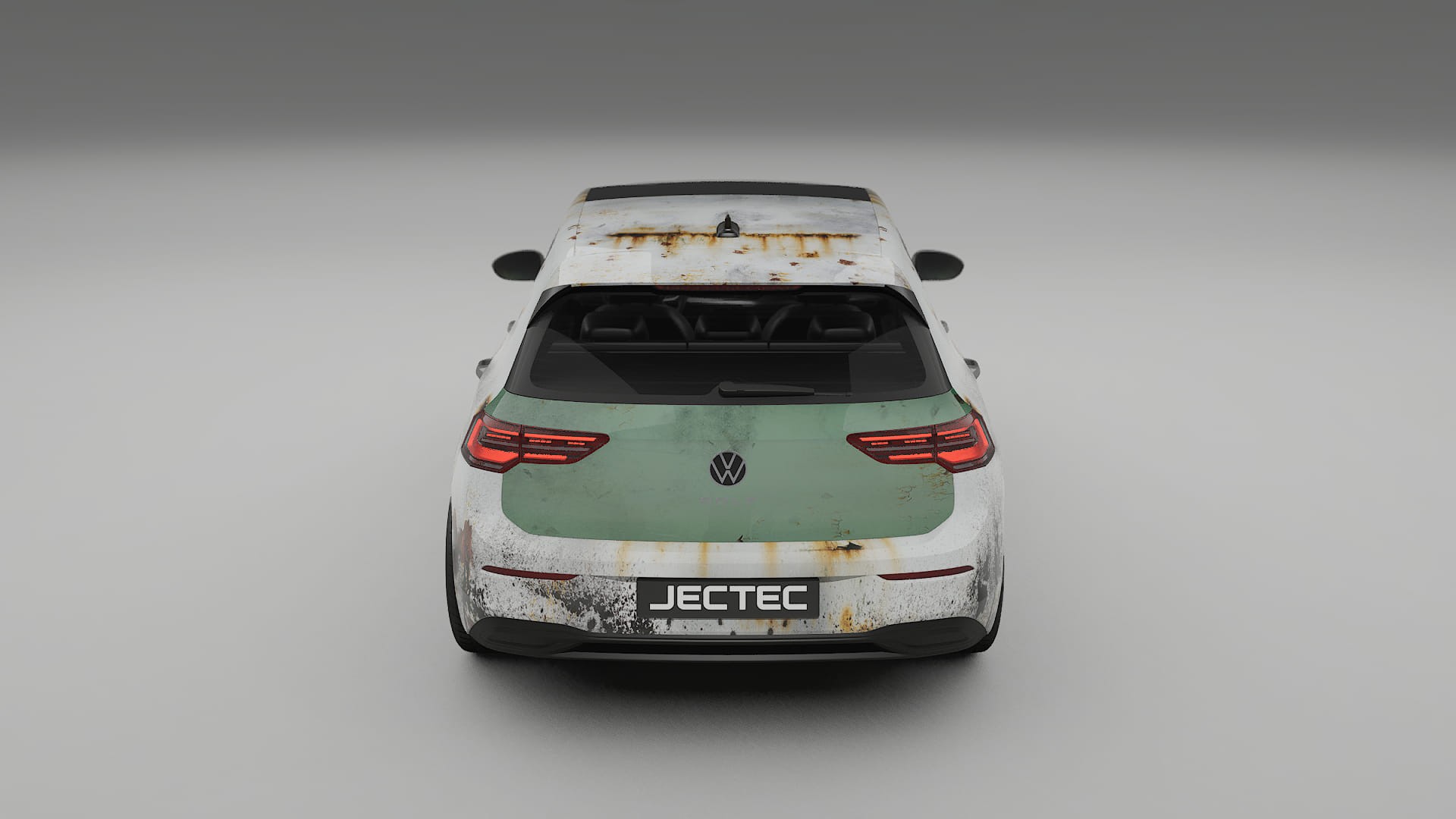 VW Golf Mk8 COBRA 11 – Designový Wrap PPF Fólie na auto - tisknutelný polyuretan