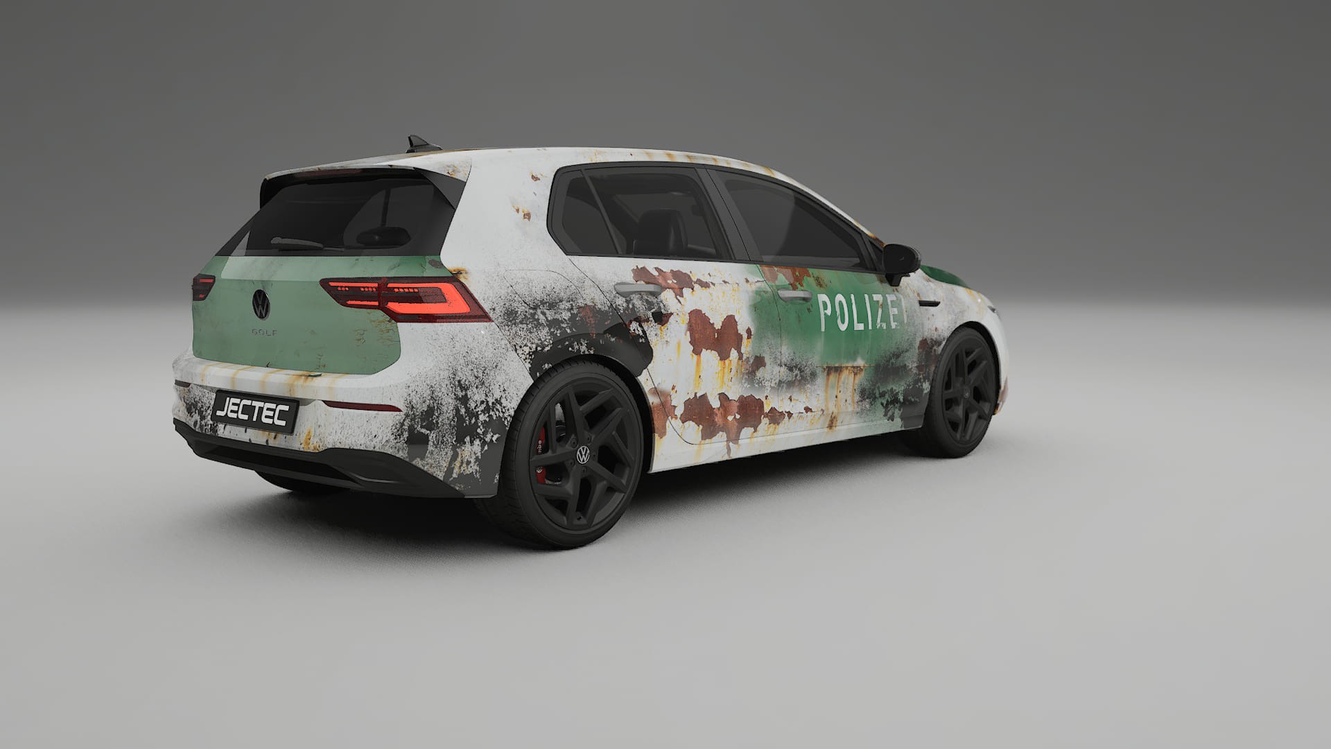 VW Golf Mk8 COBRA 11 – Designový Wrap PPF Fólie na auto - tisknutelný polyuretan