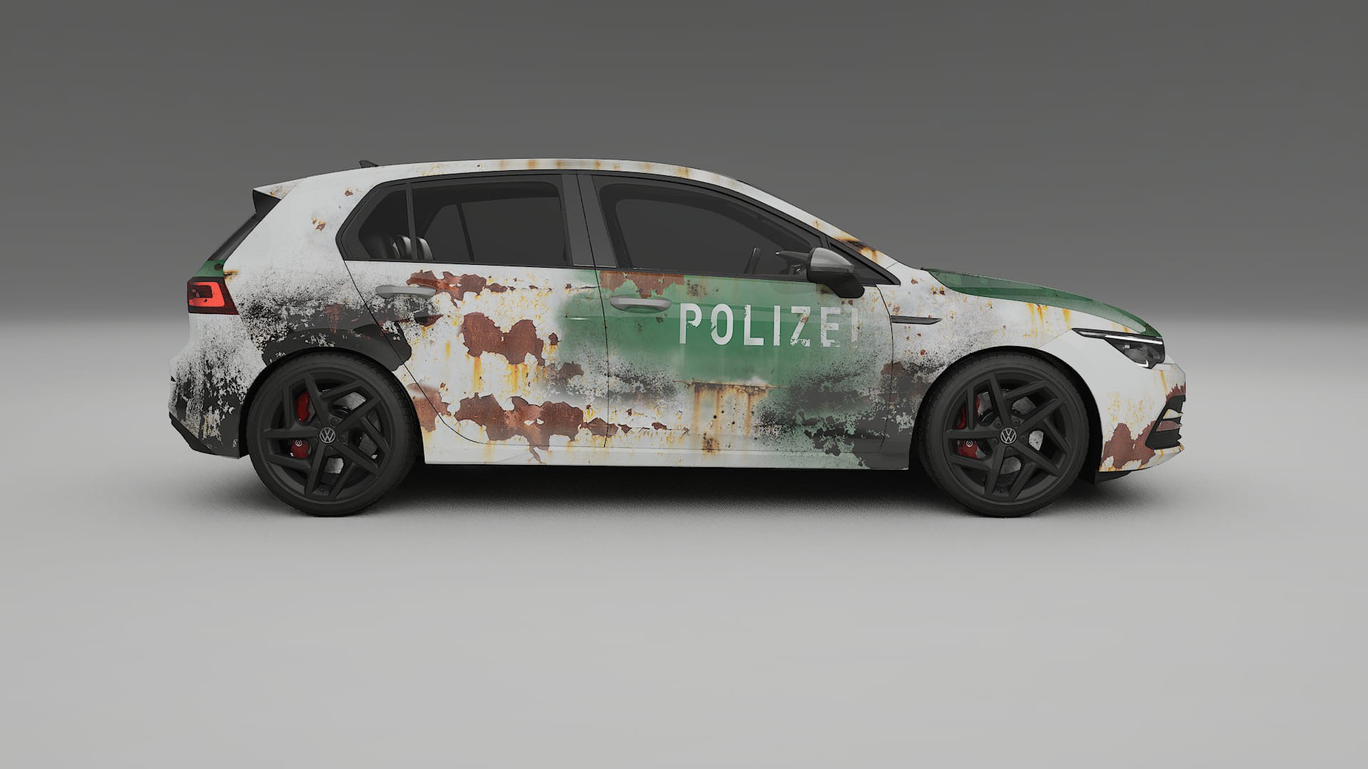 VW Golf Mk8 COBRA 11 – Designový Wrap PPF Fólie na auto - tisknutelný polyuretan