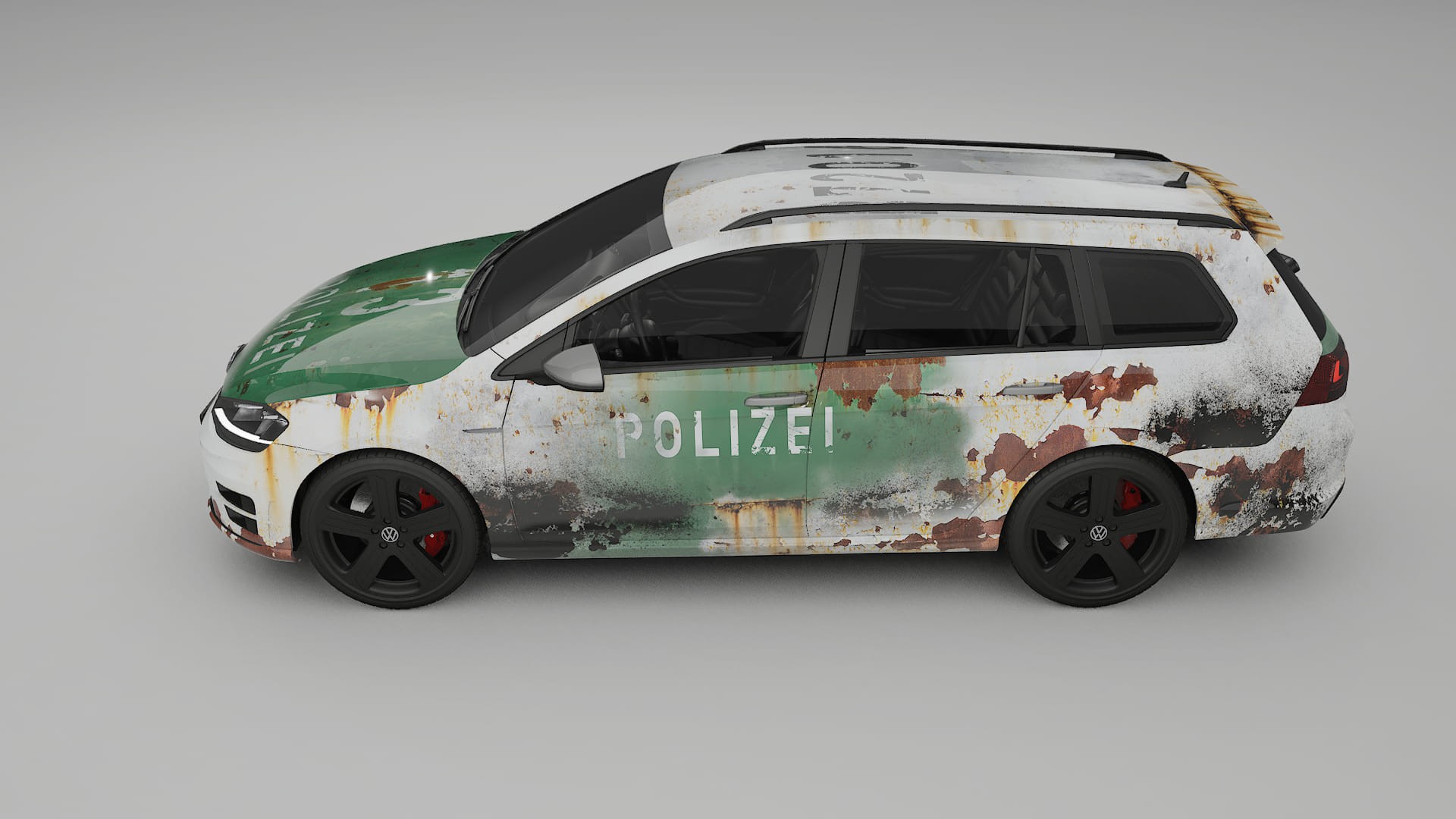 VW Golf Variant Mk7 COBRA 11 – Designový Wrap PPF Fólie na auto - tisknutelný polyuretan