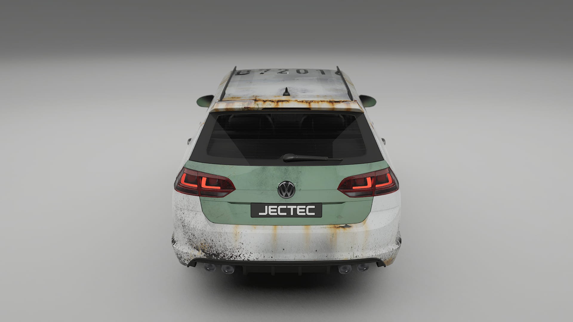 VW Golf Variant Mk7 COBRA 11 – Designový Wrap PPF Fólie na auto - tisknutelný polyuretan