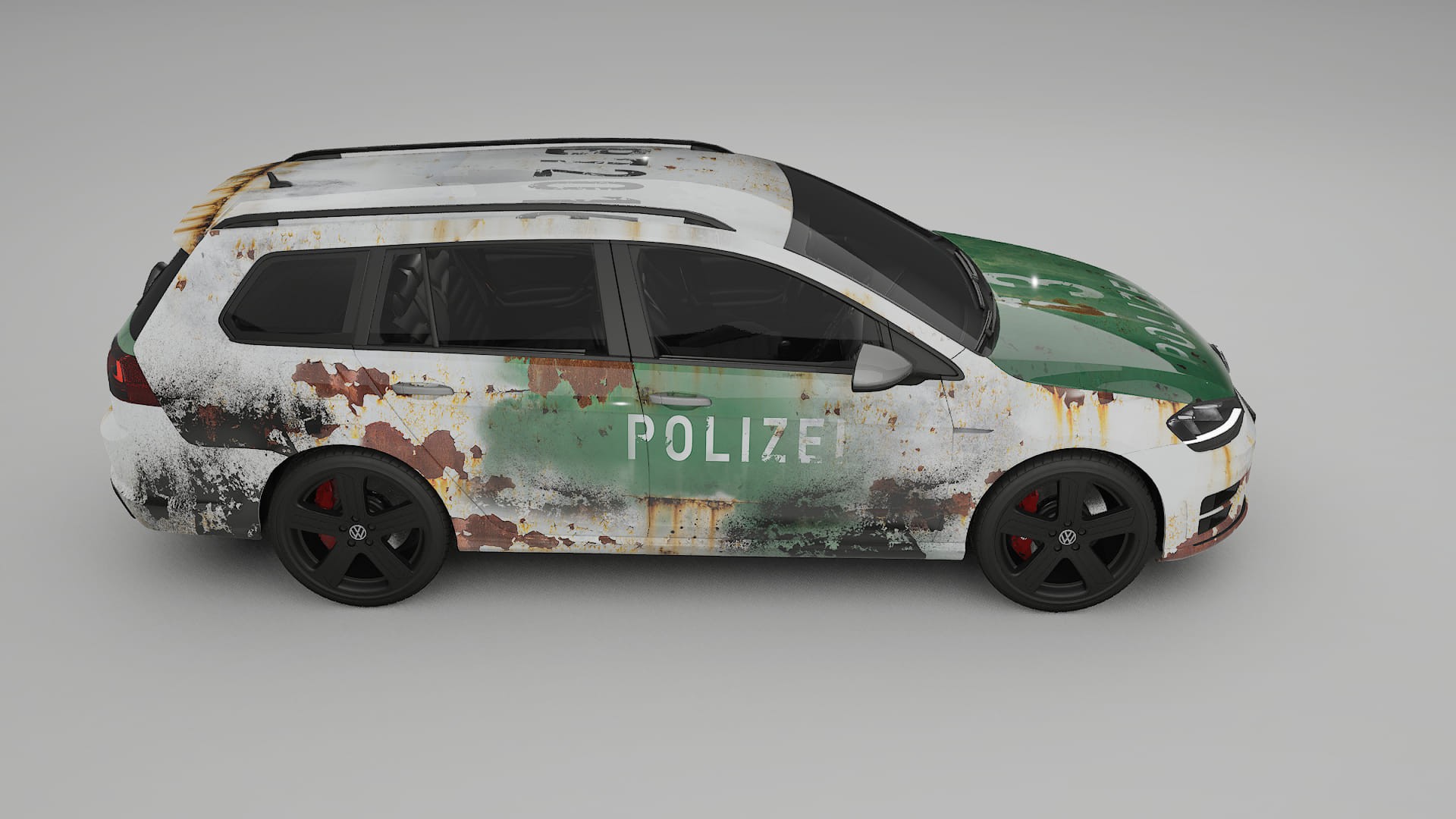 VW Golf Variant Mk7 COBRA 11 – Designový Wrap PPF Fólie na auto - tisknutelný polyuretan