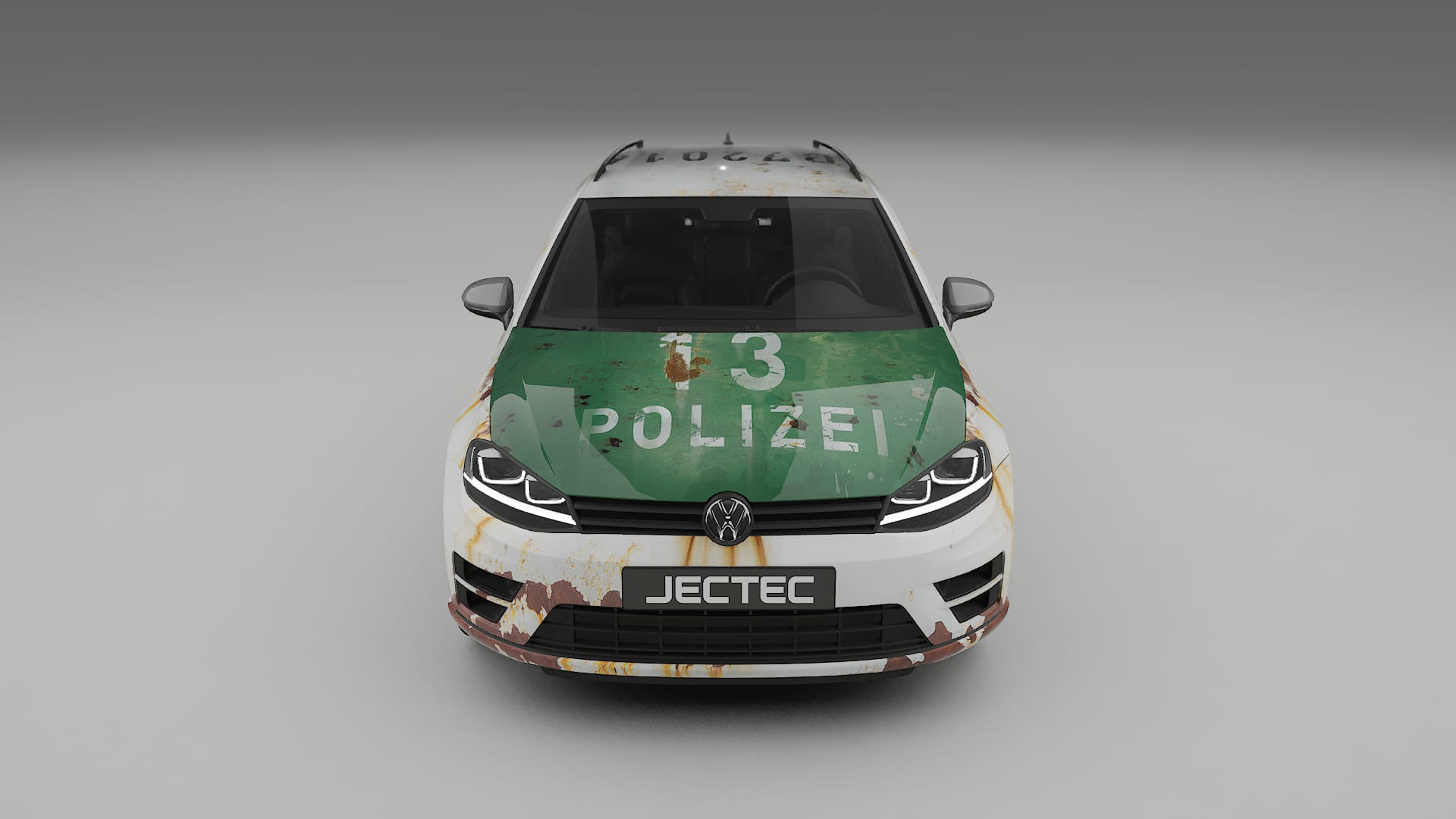 VW Golf Variant Mk7 COBRA 11 – Designový Wrap PPF Fólie na auto - tisknutelný polyuretan