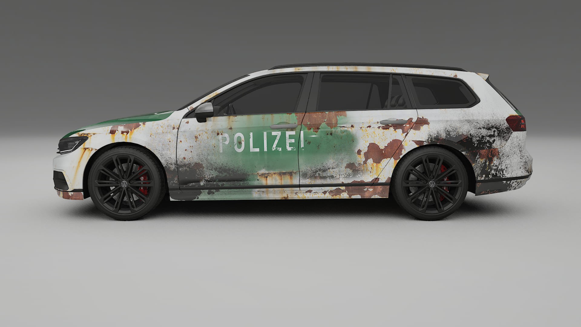 VW Passat VariantR B8 COBRA 11 – Designový Wrap PPF Fólie na auto - tisknutelný polyuretan