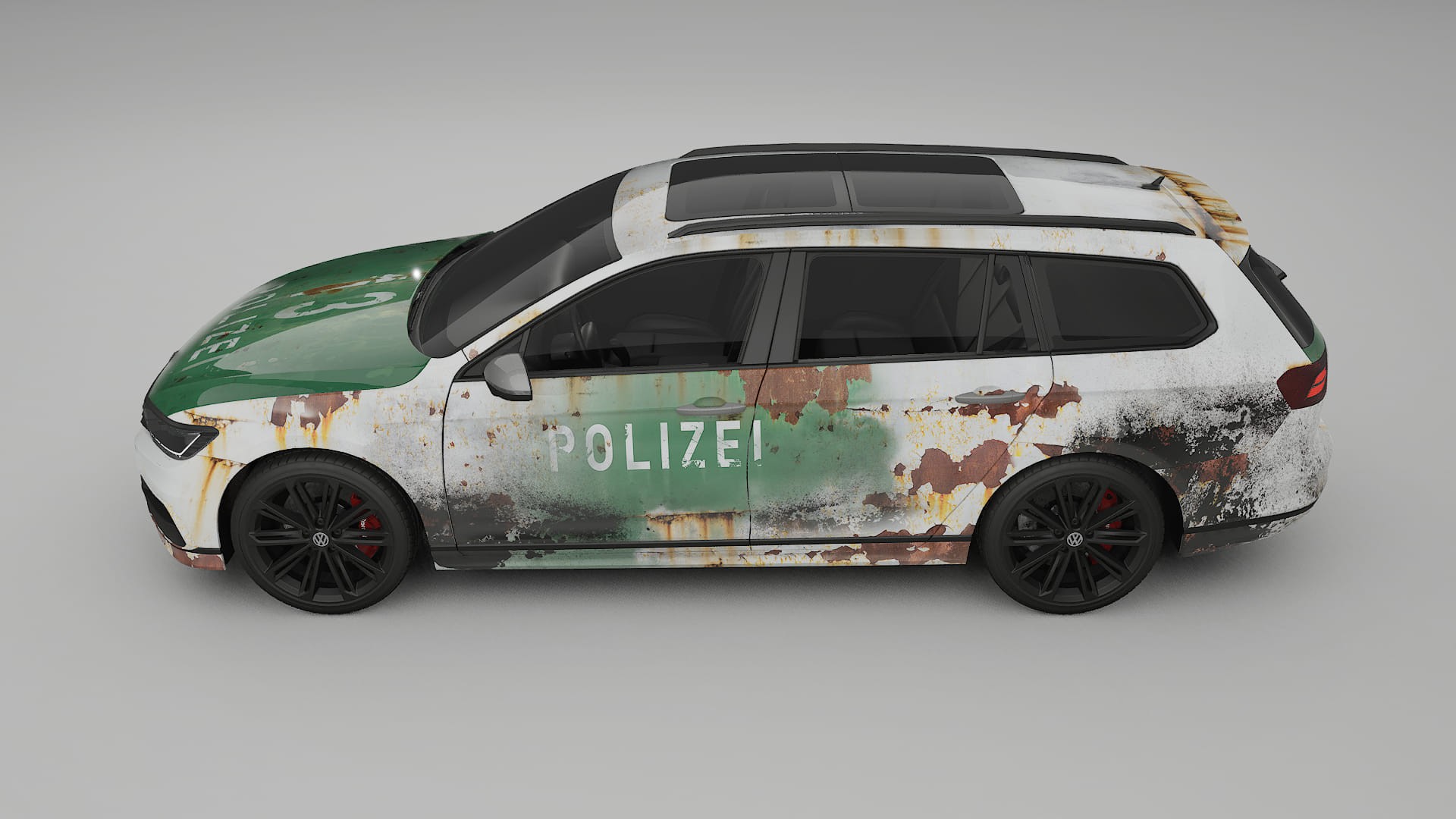VW Passat VariantR B8 COBRA 11 – Designový Wrap PPF Fólie na auto - tisknutelný polyuretan