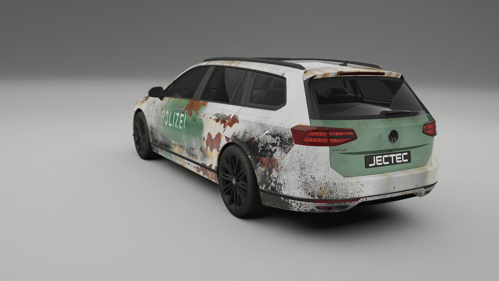 VW Passat VariantR B8 COBRA 11 – Designový Wrap PPF Fólie na auto - tisknutelný polyuretan